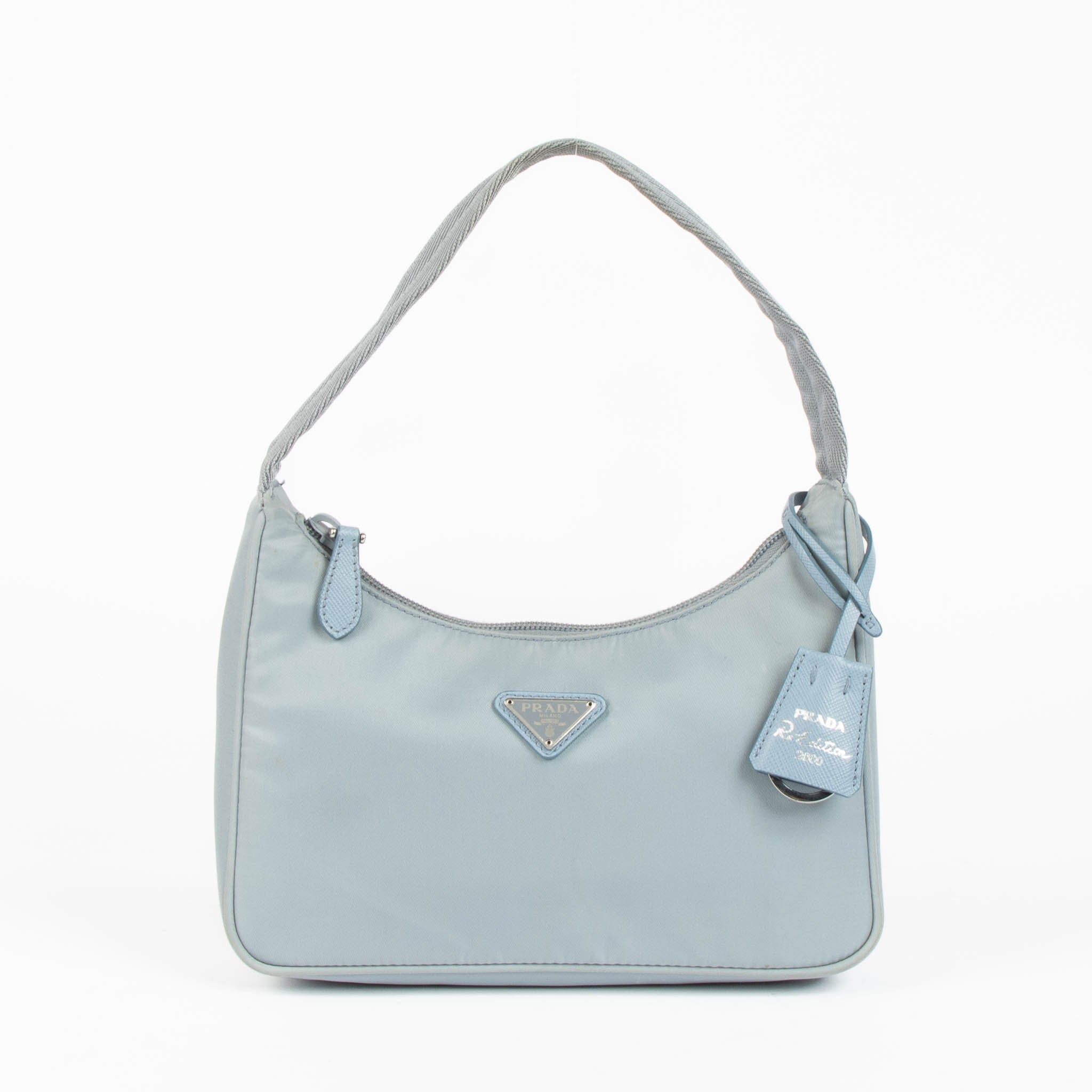Prada Blue Nylon Re - Edition 2000 Bag