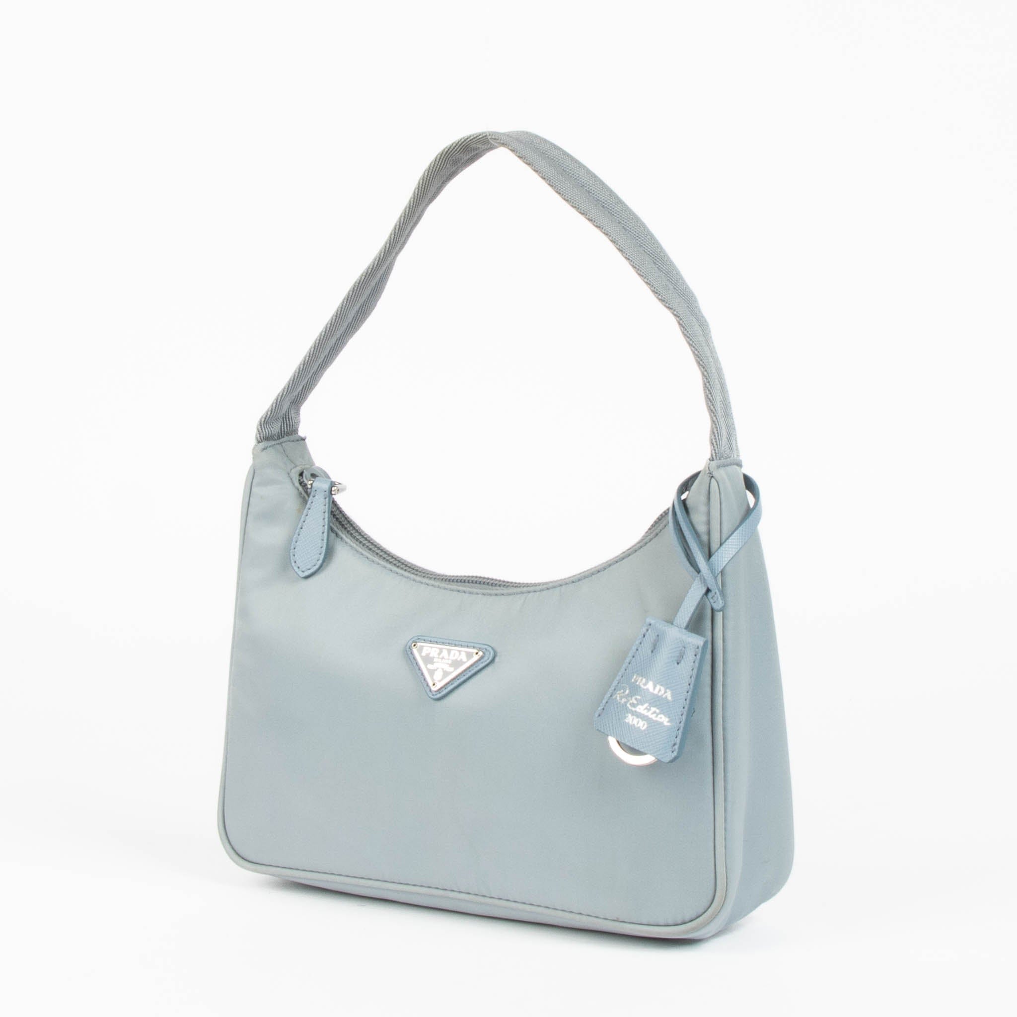 Prada Blue Nylon Re - Edition 2000 Bag