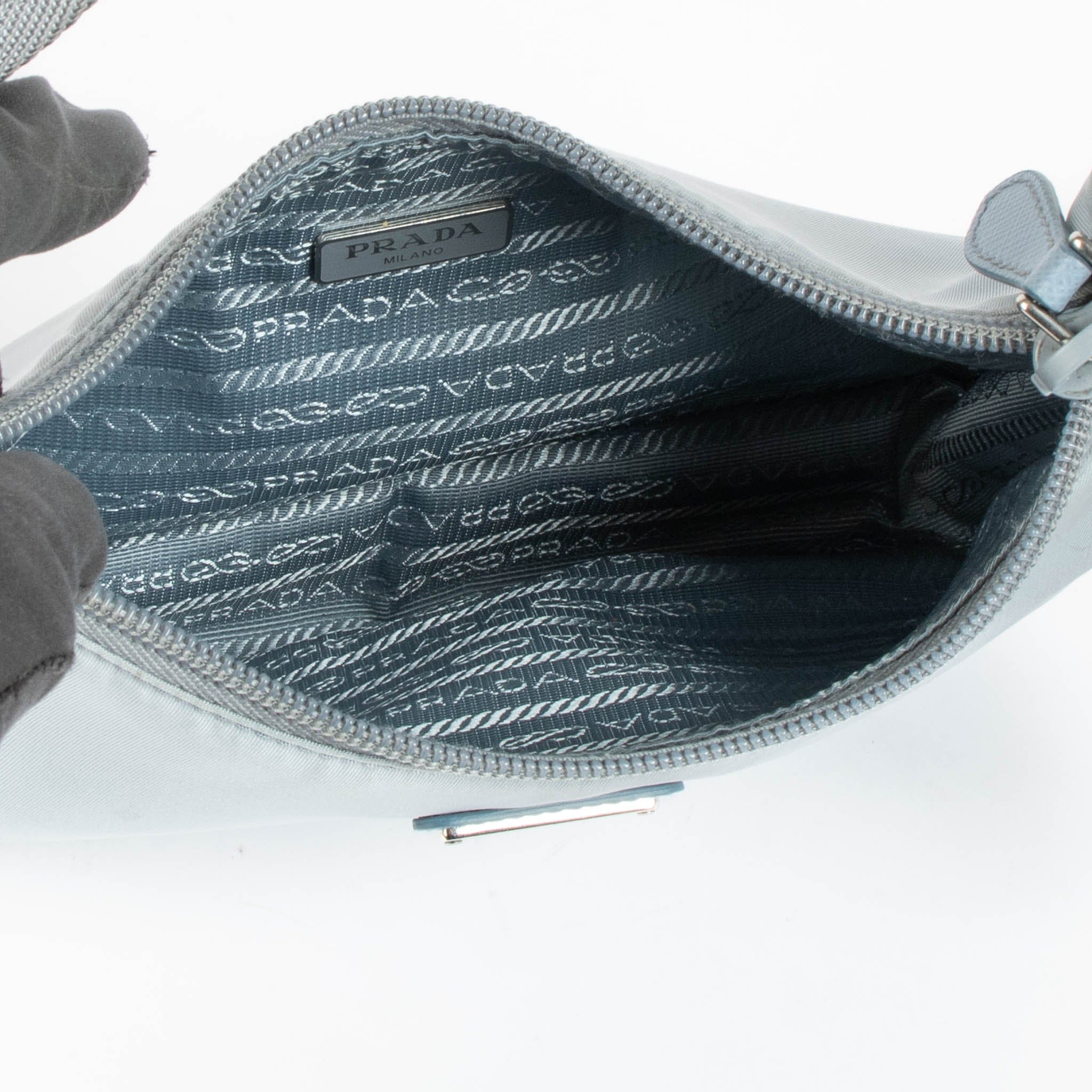 Prada Blue Nylon Re - Edition 2000 Bag