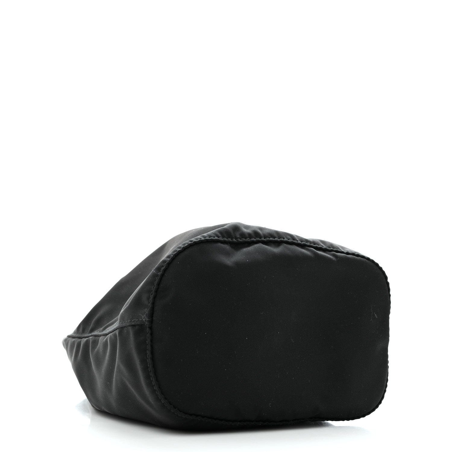 Prada Nylon Vela Drawstring Pouch Black