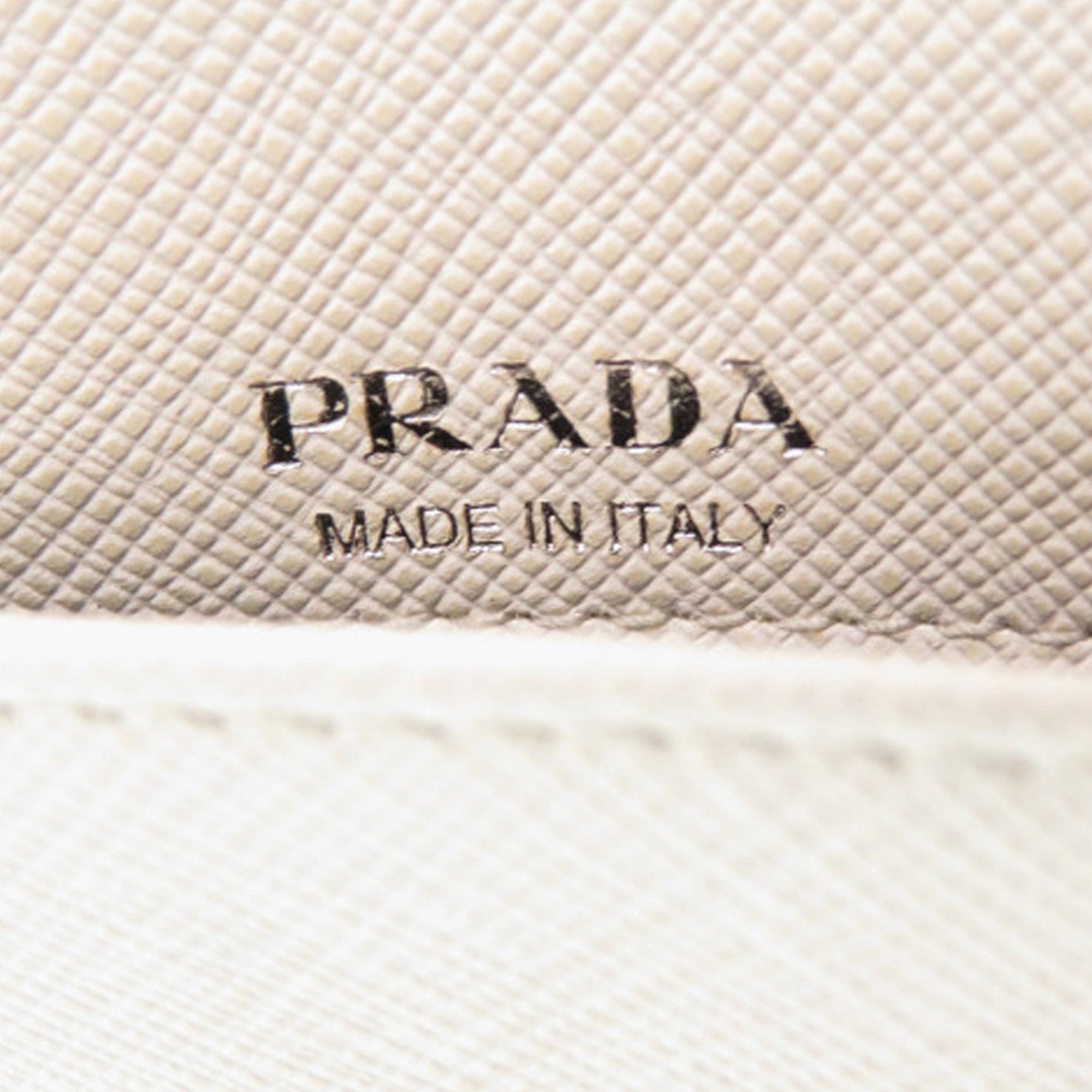 Prada Saffiano Patch Phone Holder