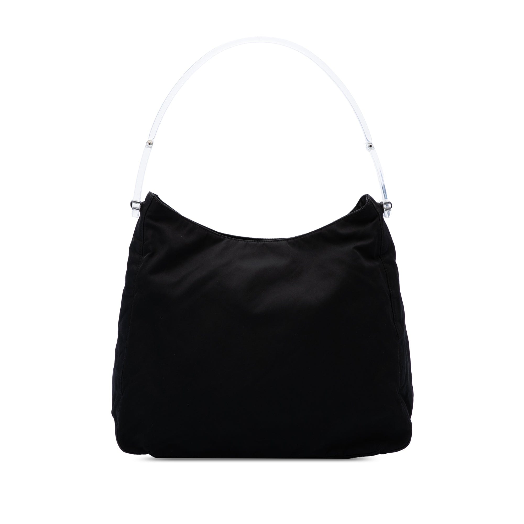 Prada Tessuto Acrylic Handle Bag