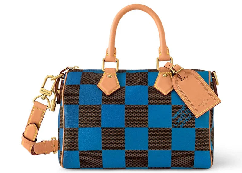 Louis Vuitton Speedy 25 Bandoulière Damier Pop Blue | Off Kicks