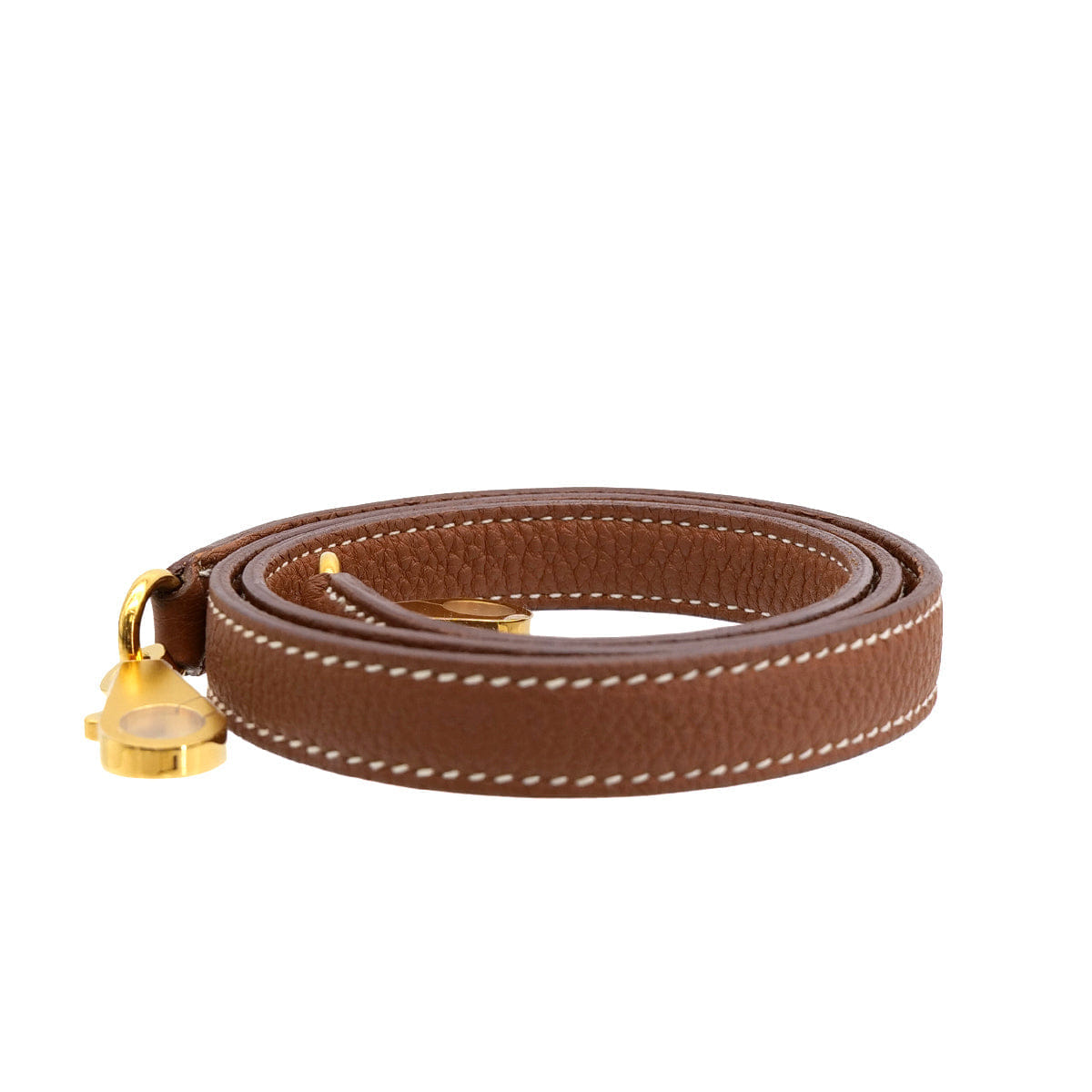 HERMES KELLY BOLIDE GOLD TAURILLON CLEMENCE SHOULDER STRAP GOLD HARDWARE 90309658