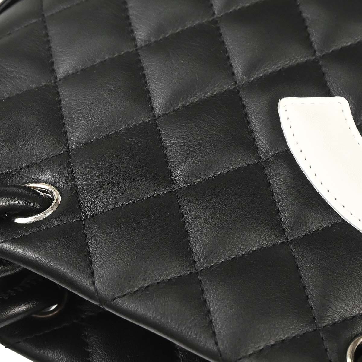 Chanel 2004 - 2005 Black Calfskin Cambon Ligne Tote Handbag