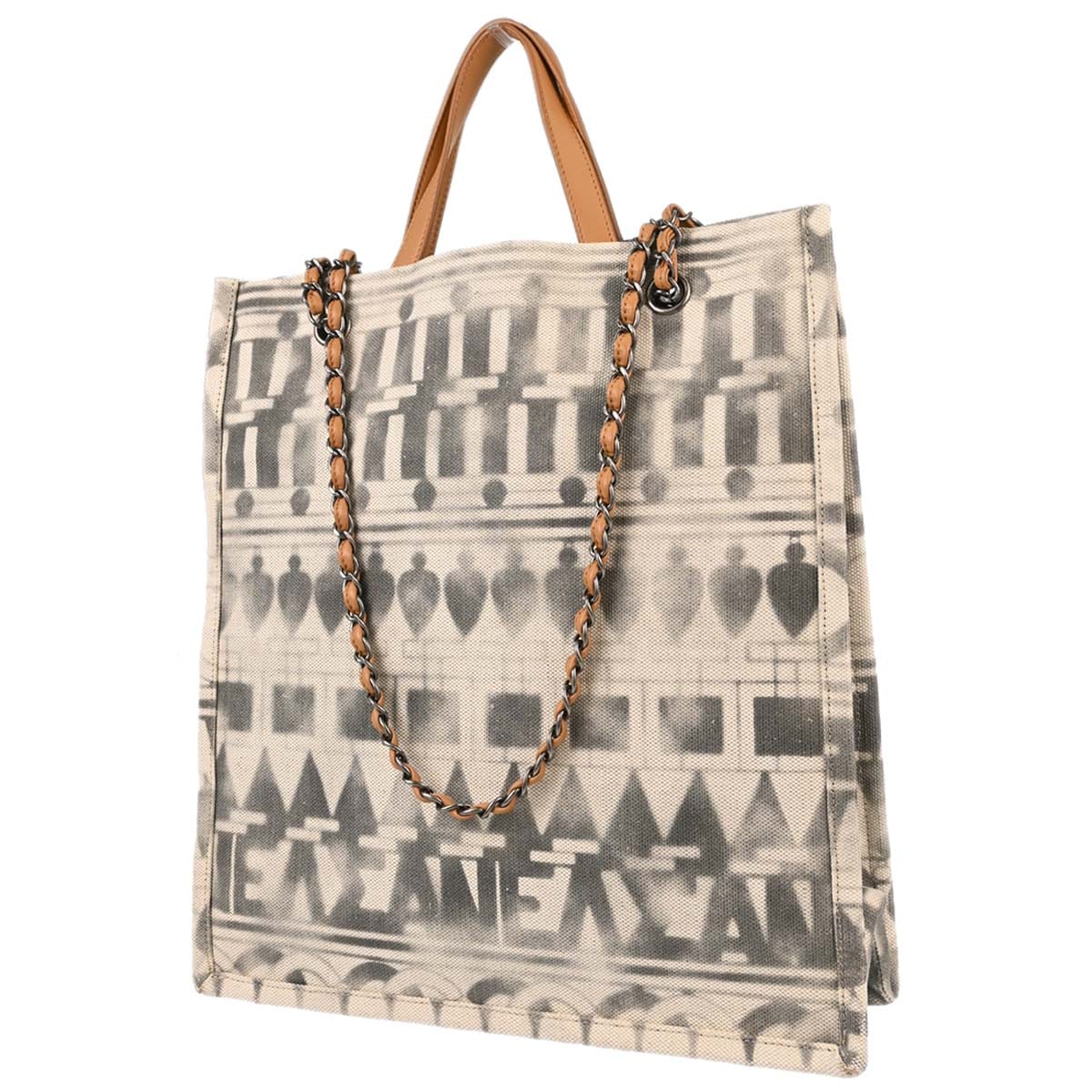 Chanel 2017 - 2018 Canvas Cruise Coco Perfume Tote Bag