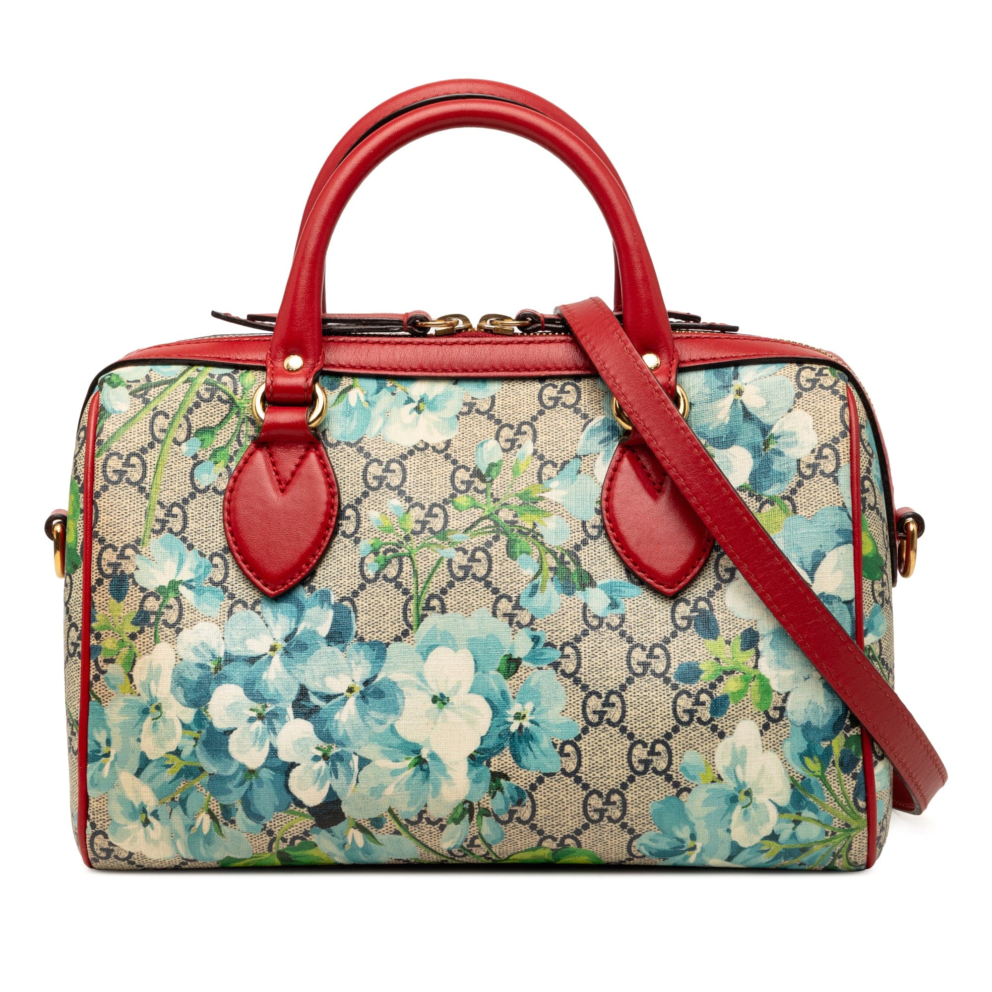 Gucci Small GG Supreme Blooms Satchel