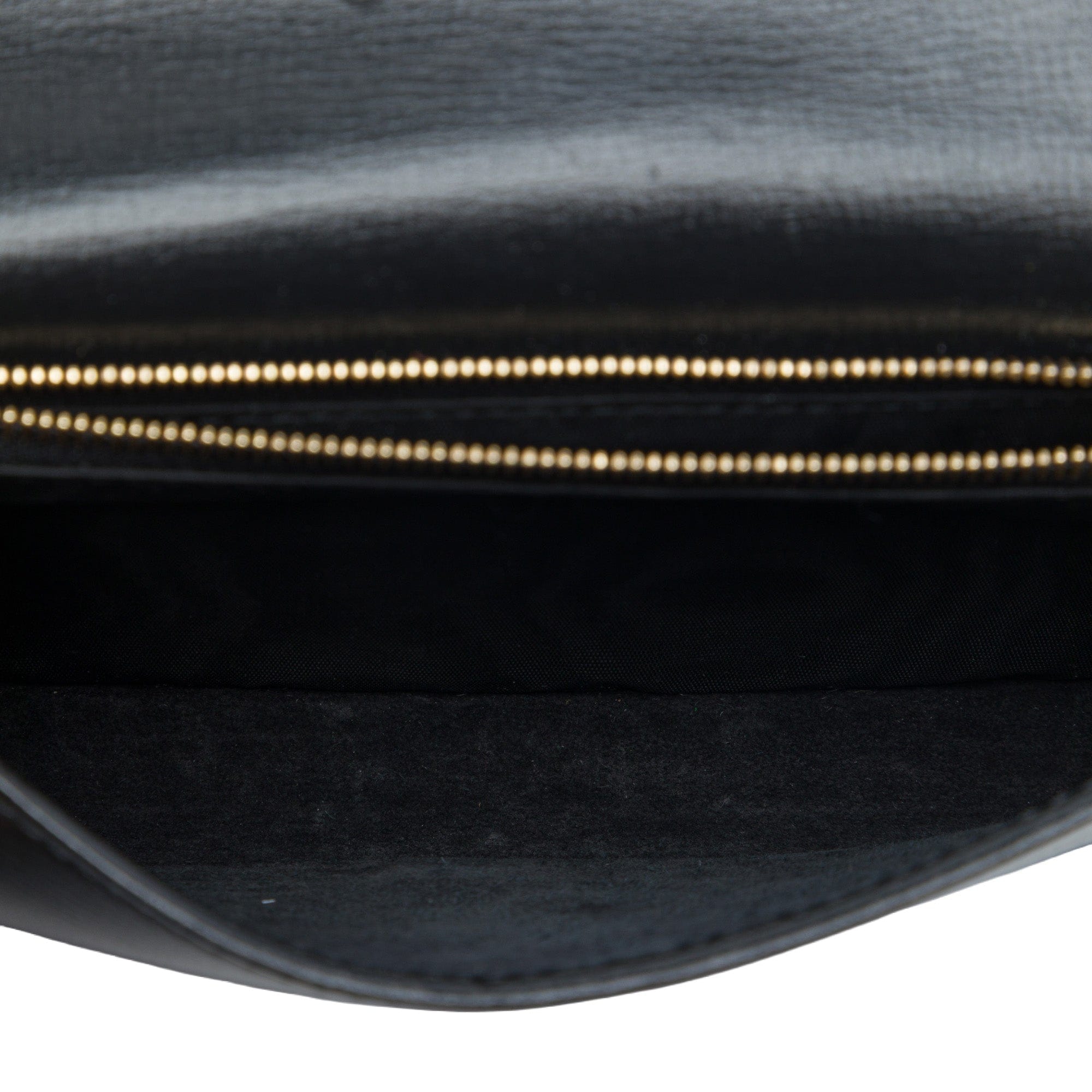 Gucci Calfskin Horsebit 1955 Monochrome Wallet on Chain