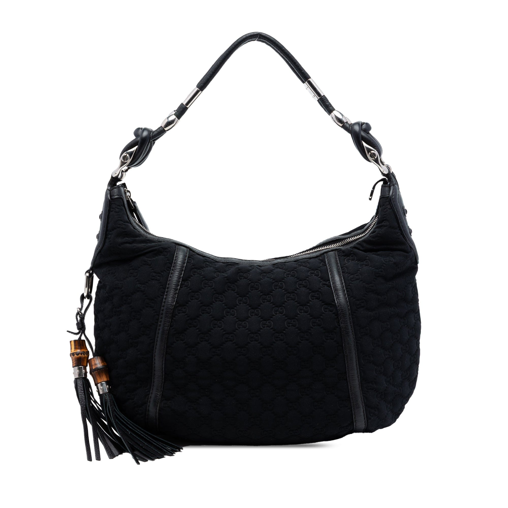 Guccissima Neoprene Techno Horsebit Hobo