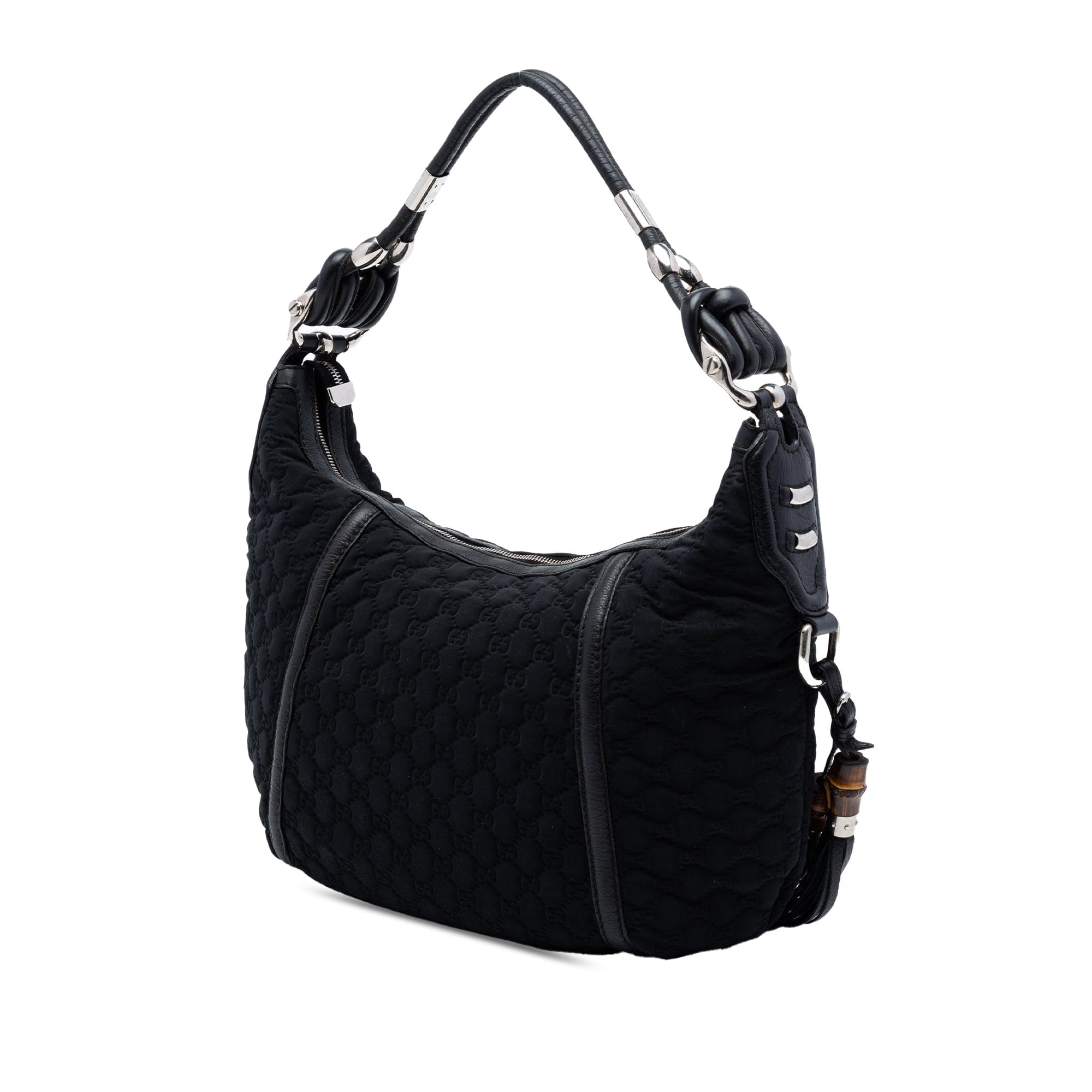 Guccissima Neoprene Techno Horsebit Hobo