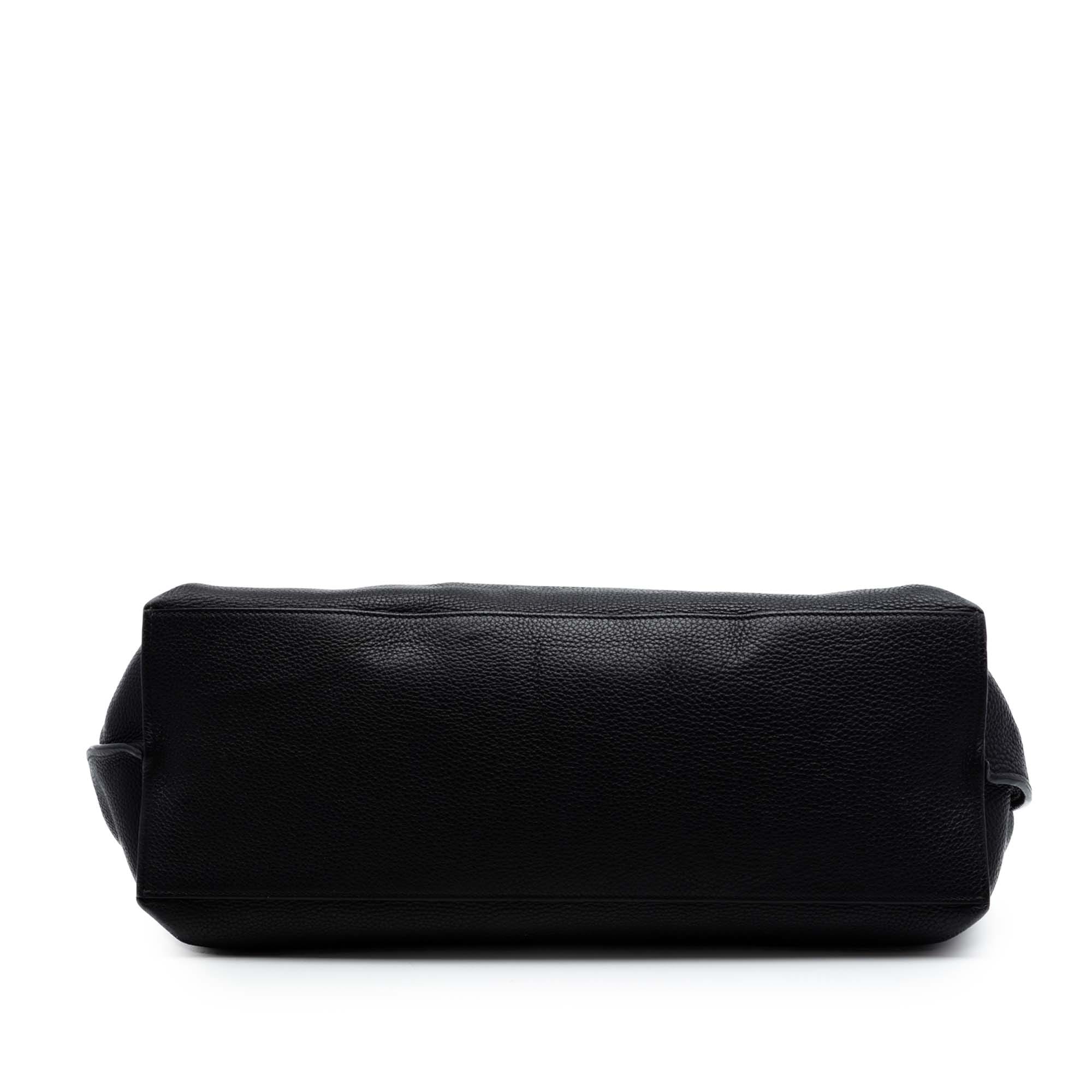Gucci Large Calfskin Bamboo Daily Satchel