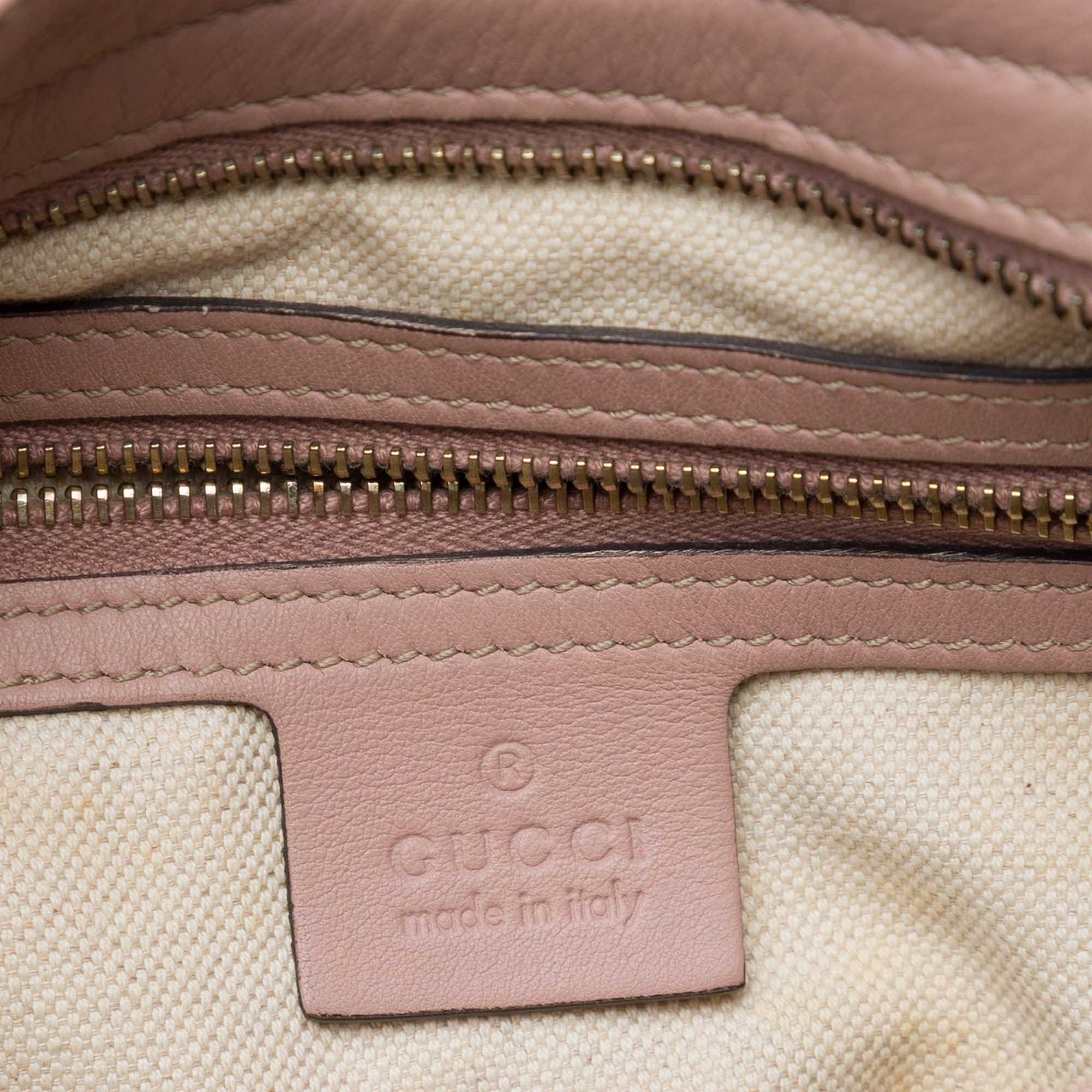 Gucci Small Guccissima Bree Satchel