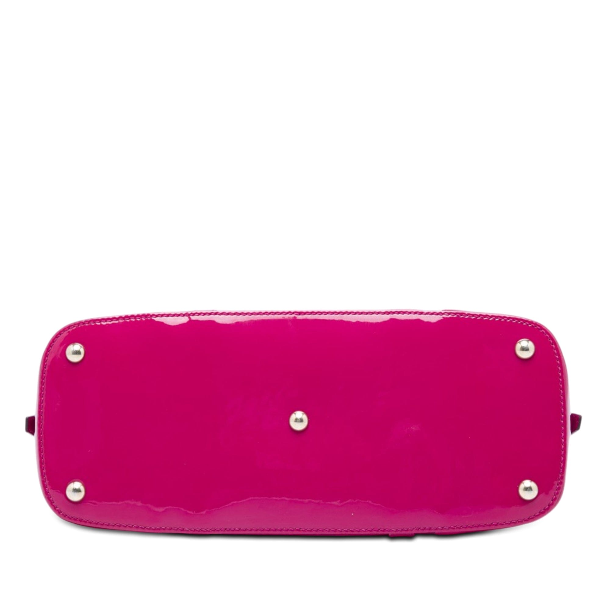 Gucci Small Microguccissima Patent Nice Dome Satchel