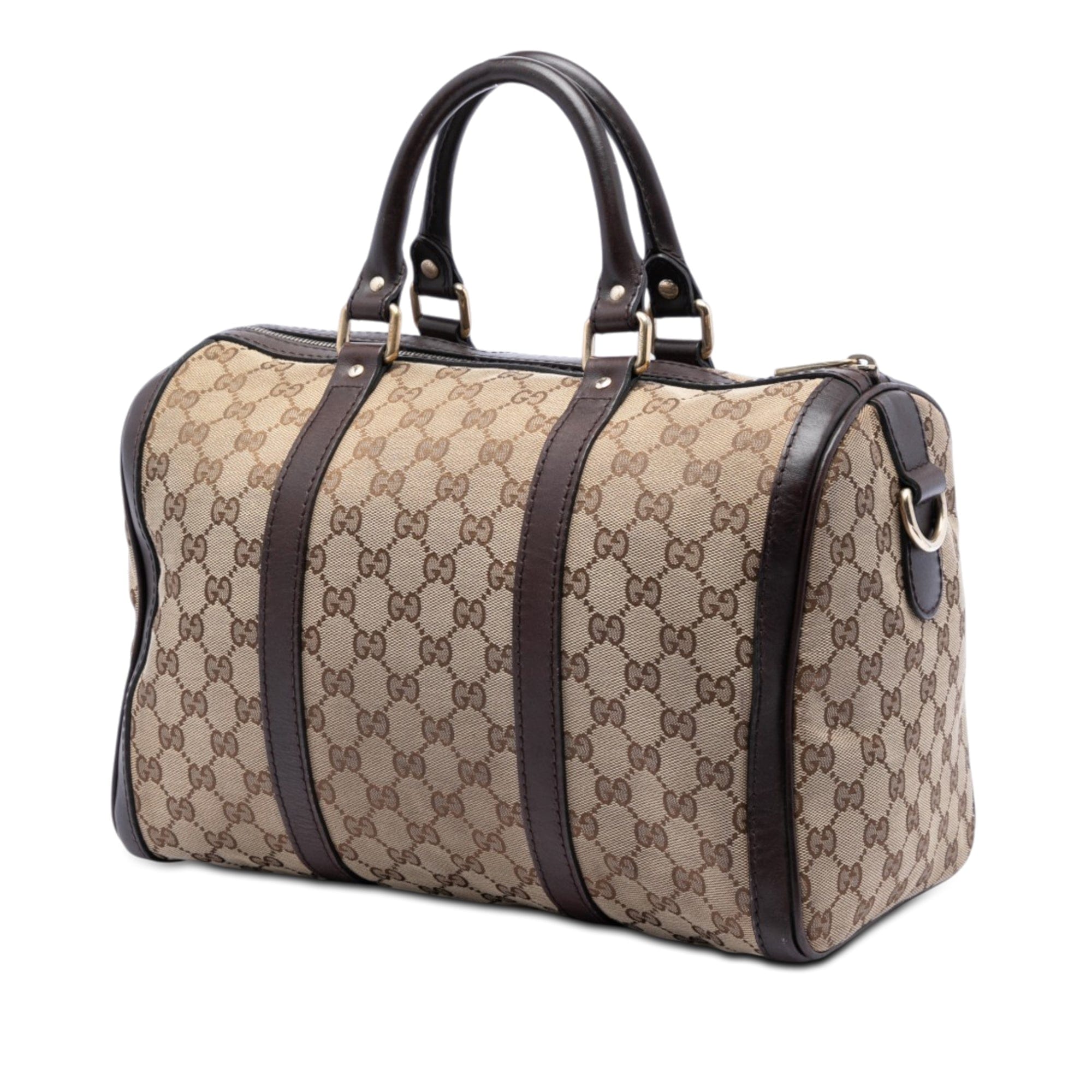 Gucci Medium GG Canvas Joy Boston Bag