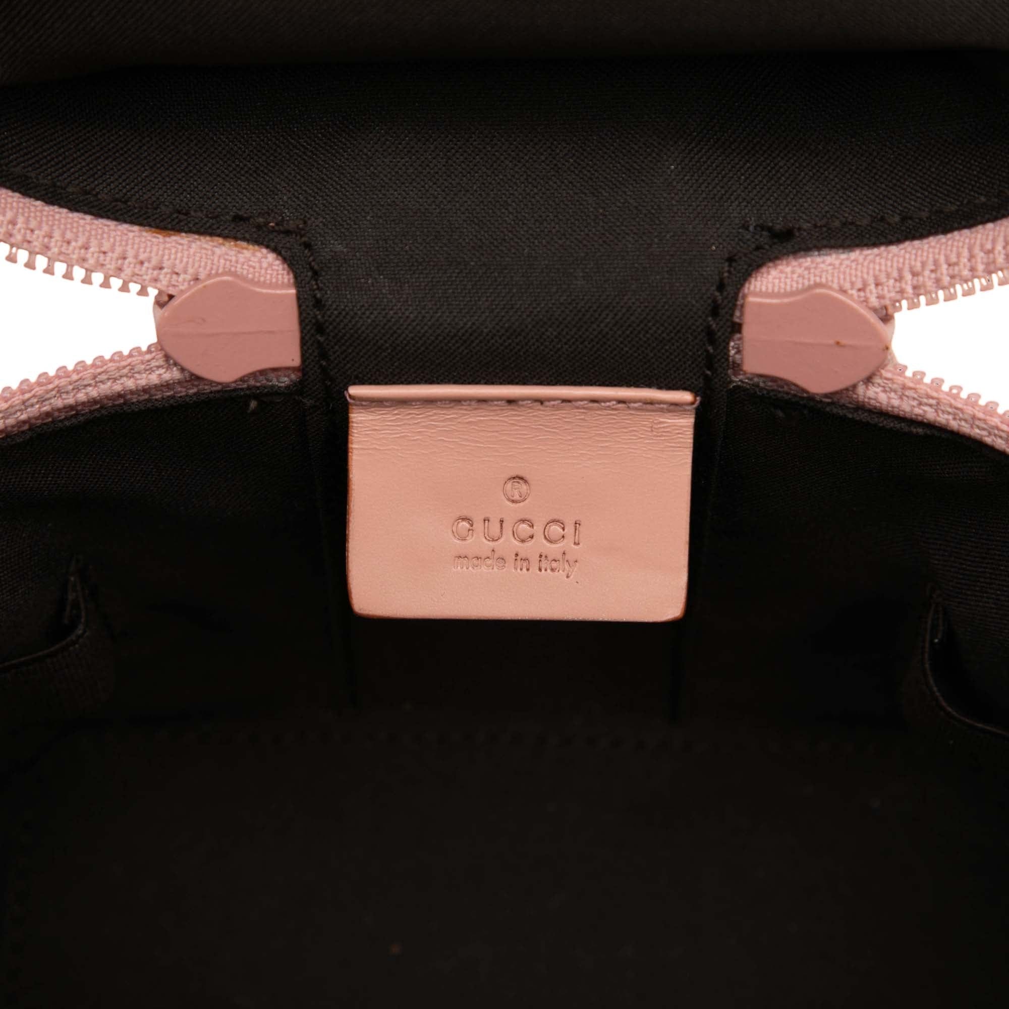 Gucci Mini GG Canvas Vanity Bag