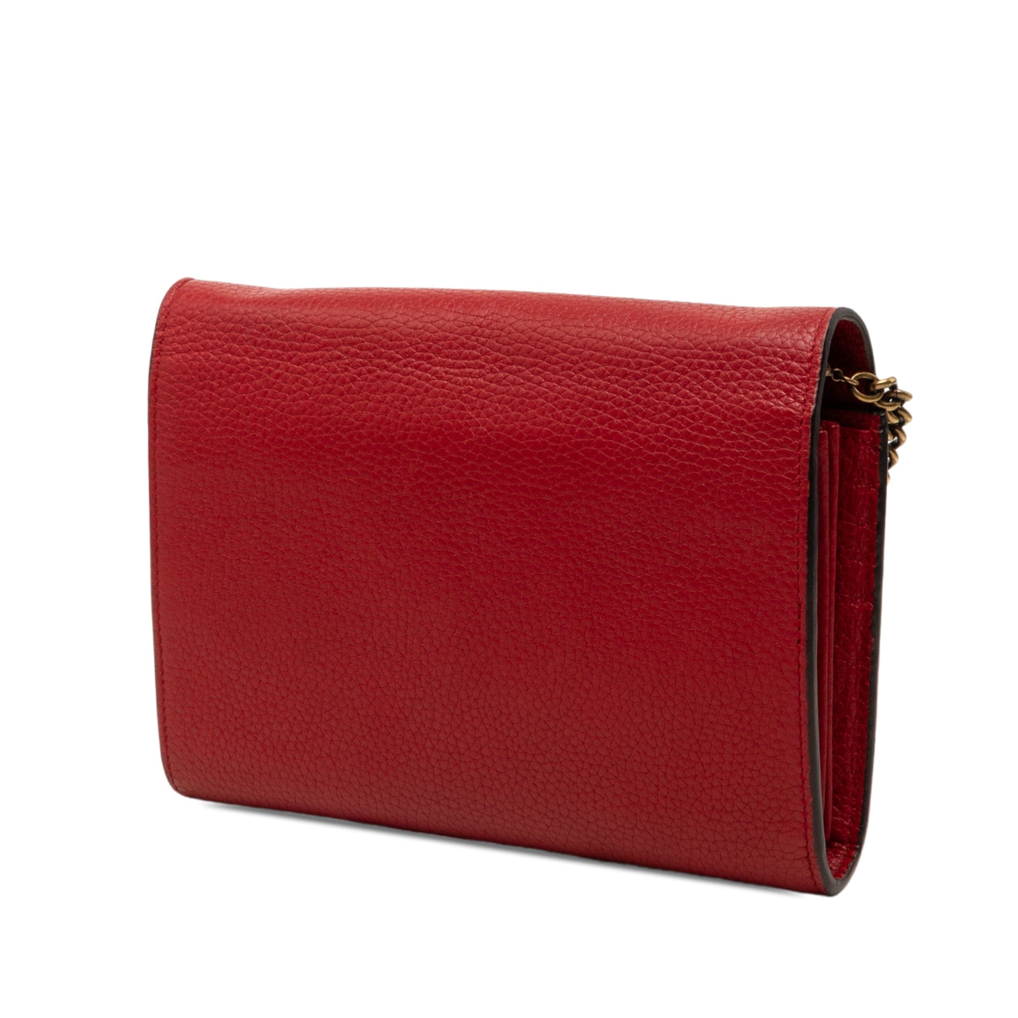 Gucci GG Marmont Calfskin Wallet on Chain