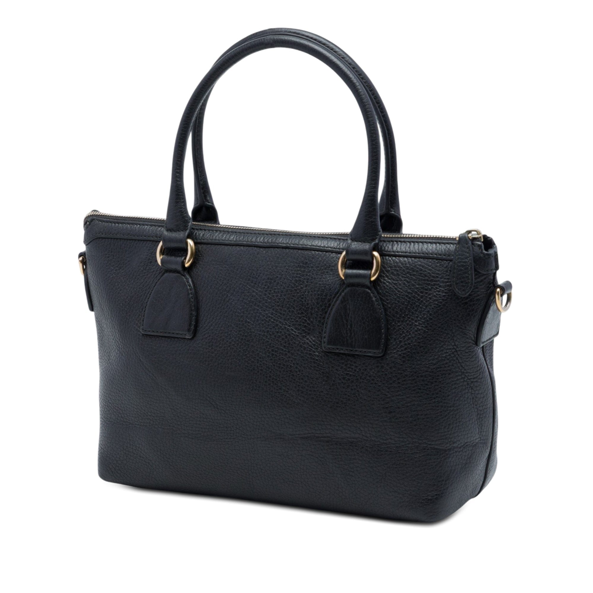 Gucci Dollar Calfskin GG Charm Satchel