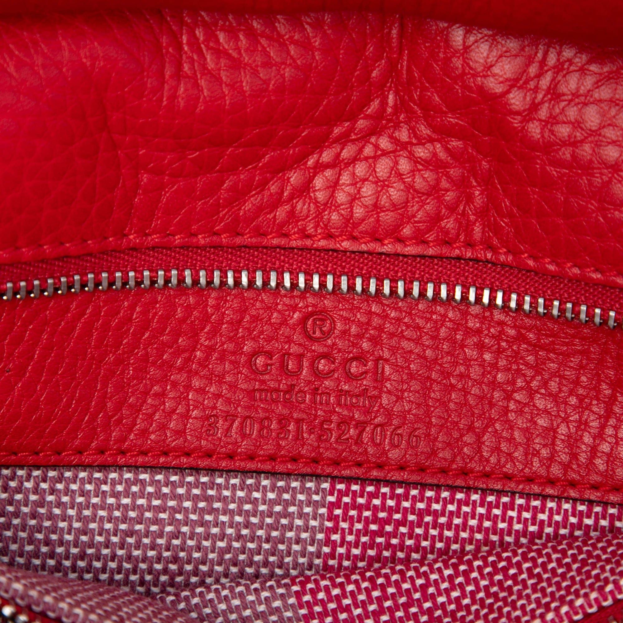Gucci Small Calfskin Bamboo Daily Satchel