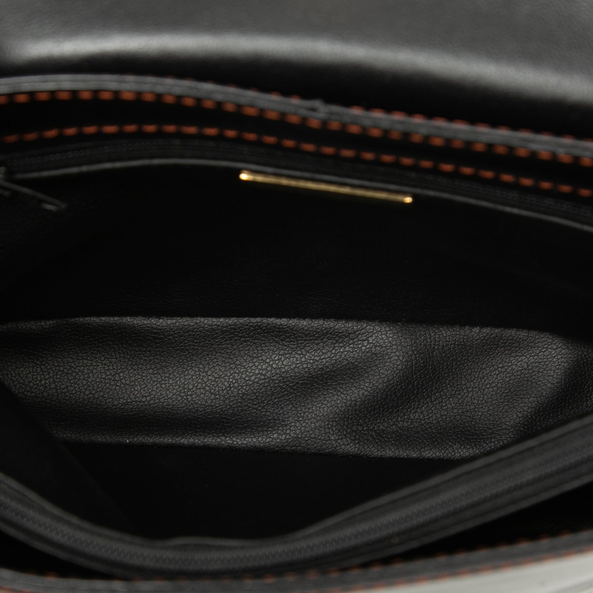 Saint Laurent Leather Cutout Crossbody