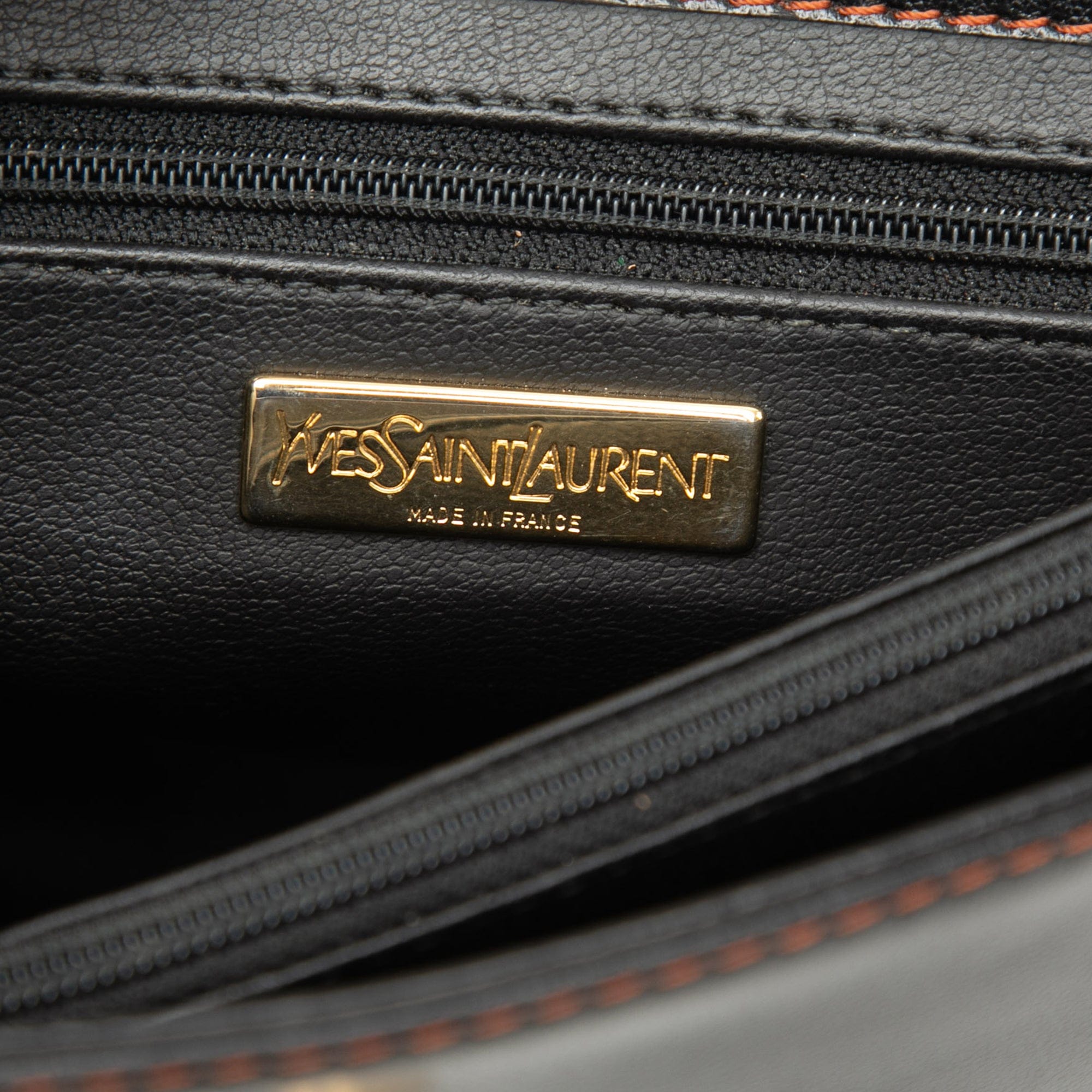 Saint Laurent Leather Cutout Crossbody
