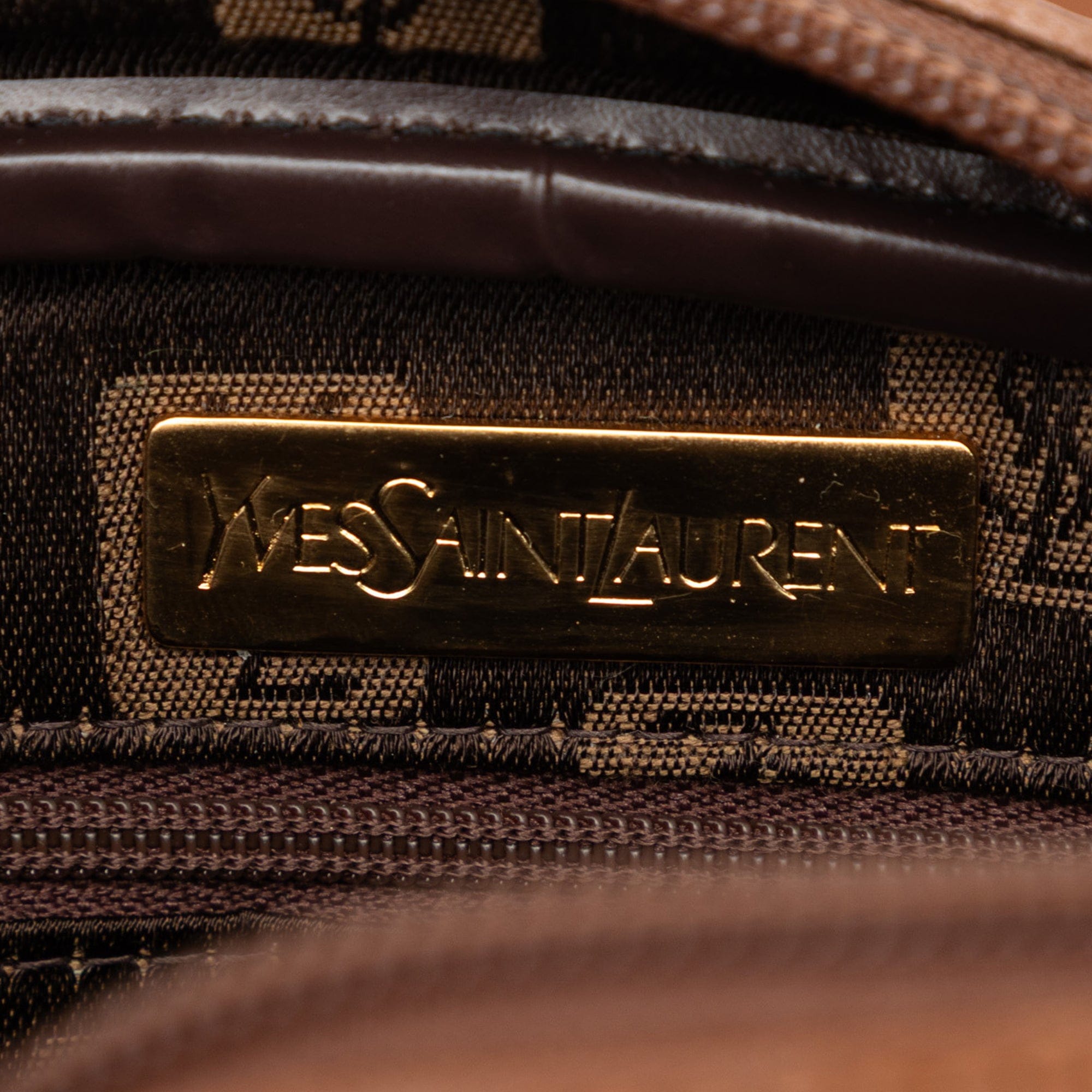 Saint Laurent Coated Canvas Crossbody
