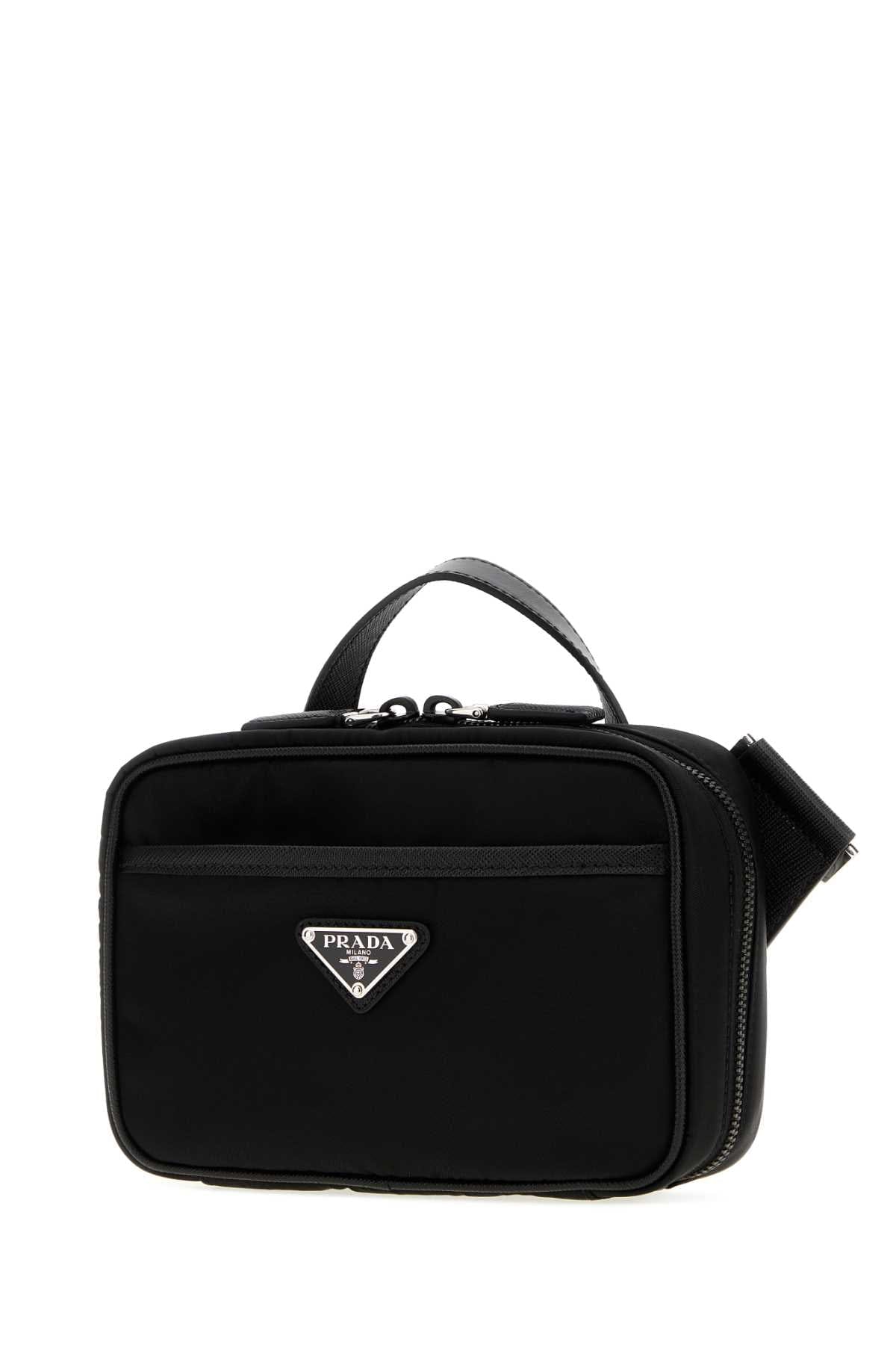 Prada Men Black Re - Nylon Crossbody Bag