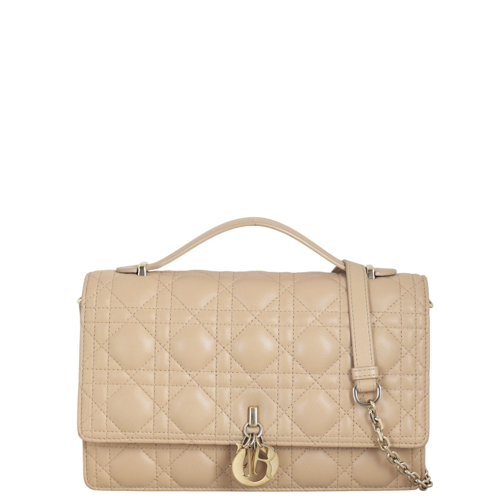 Dior My Dior Top Handle Chain Bag