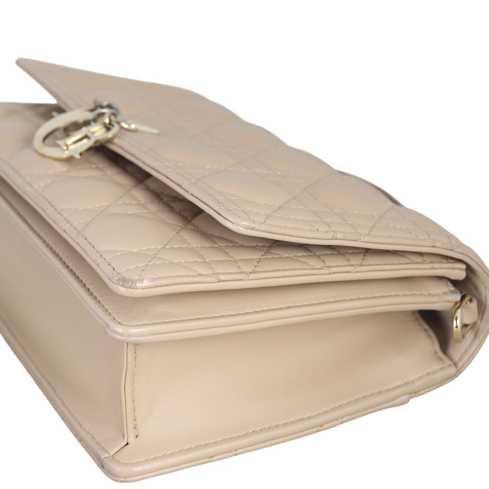 Dior My Dior Top Handle Chain Bag
