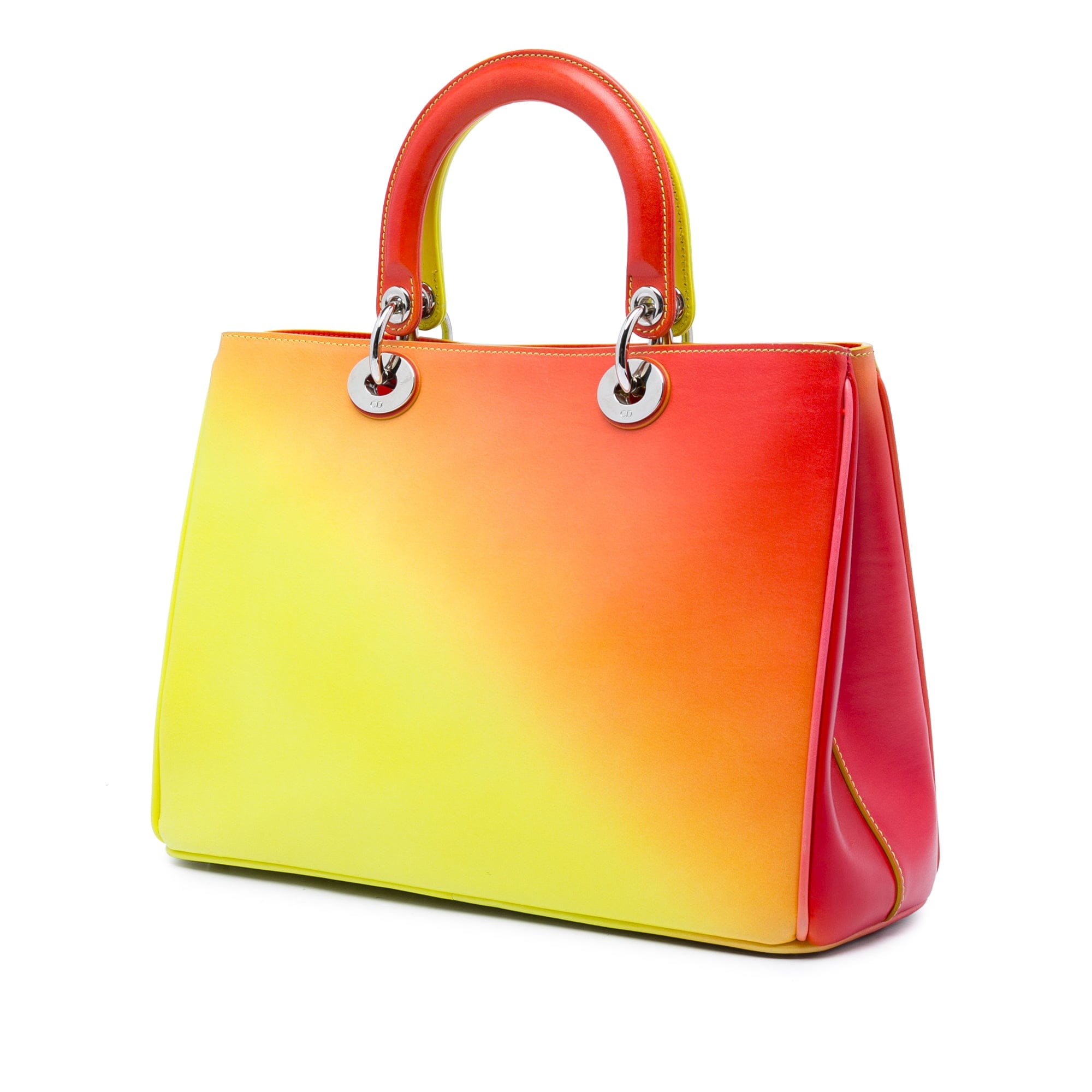 Dior Medium Gradient Calfskin Diorissimo Satchel
