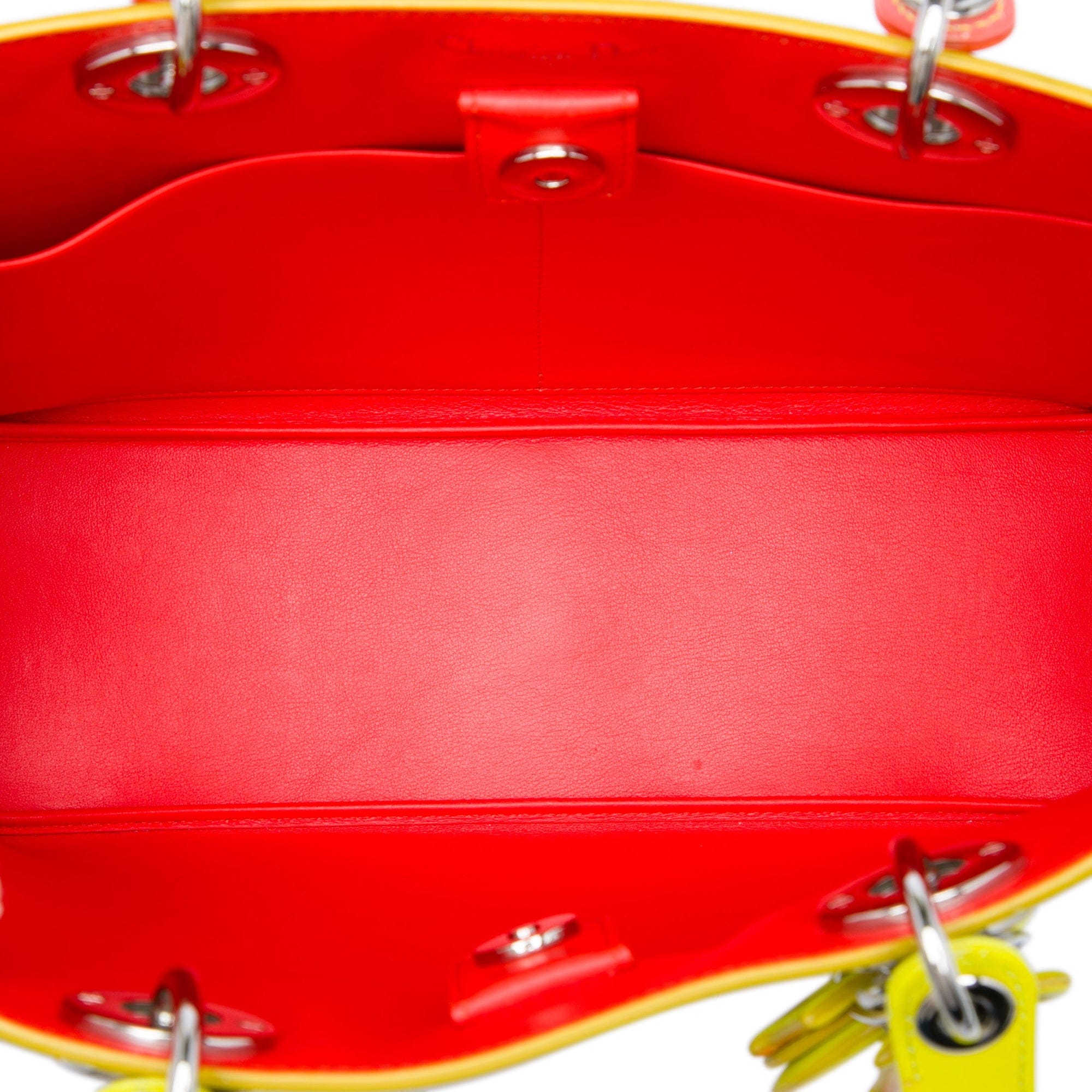 Dior Medium Gradient Calfskin Diorissimo Satchel