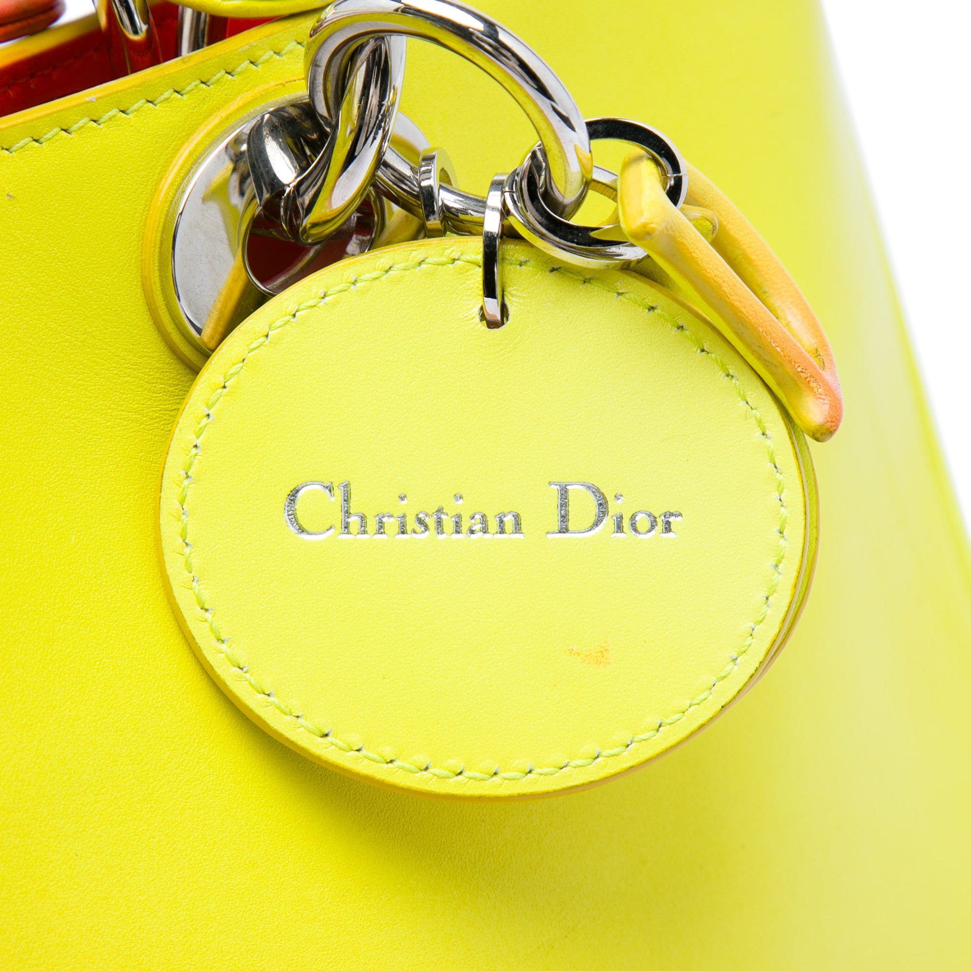 Dior Medium Gradient Calfskin Diorissimo Satchel