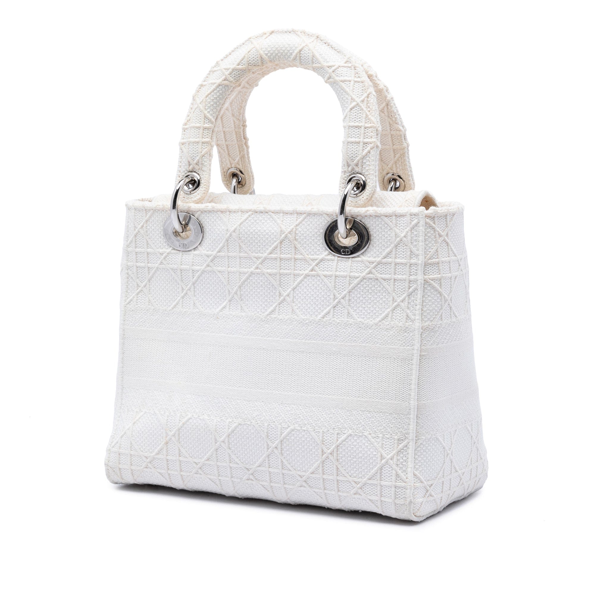 Dior Medium Canvas Cannage Lady D Lite
