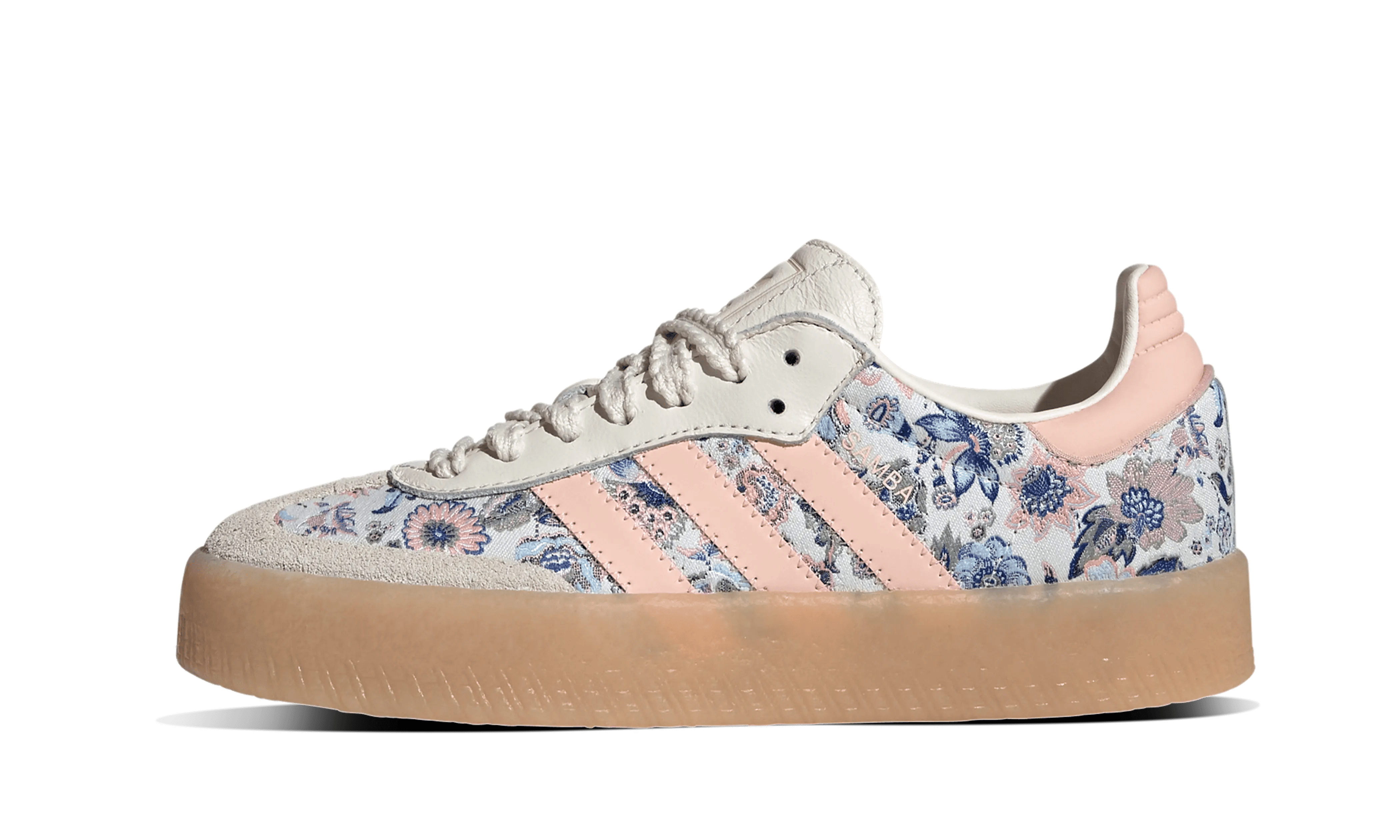 adidas Sambae Liberty London Off White Blush Pink