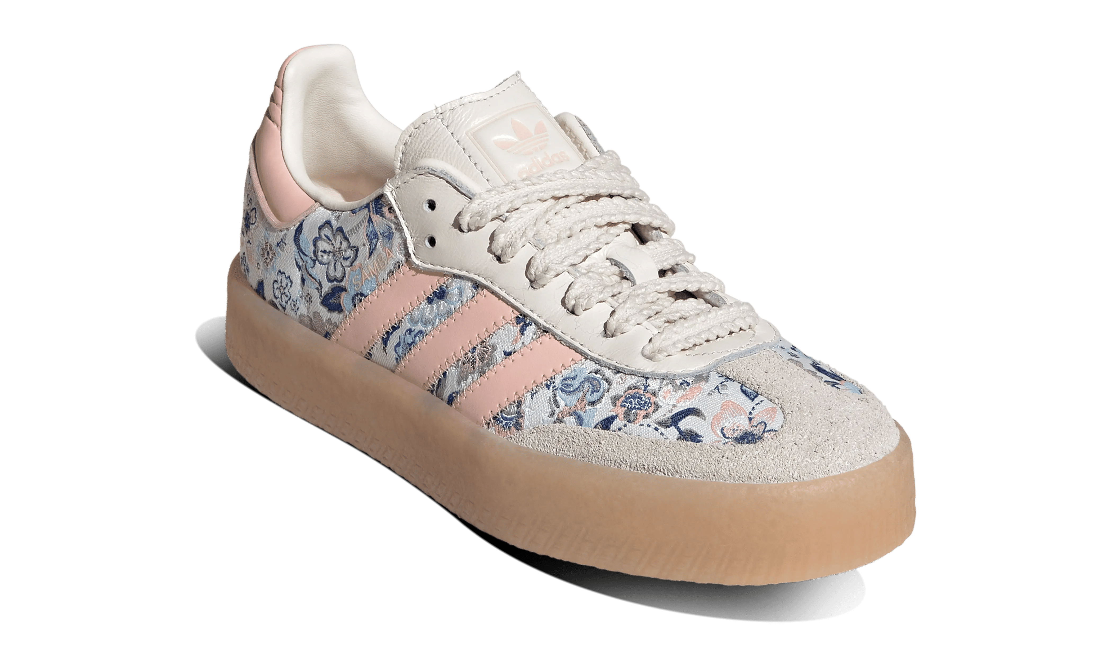 adidas Sambae Liberty London Off White Blush Pink