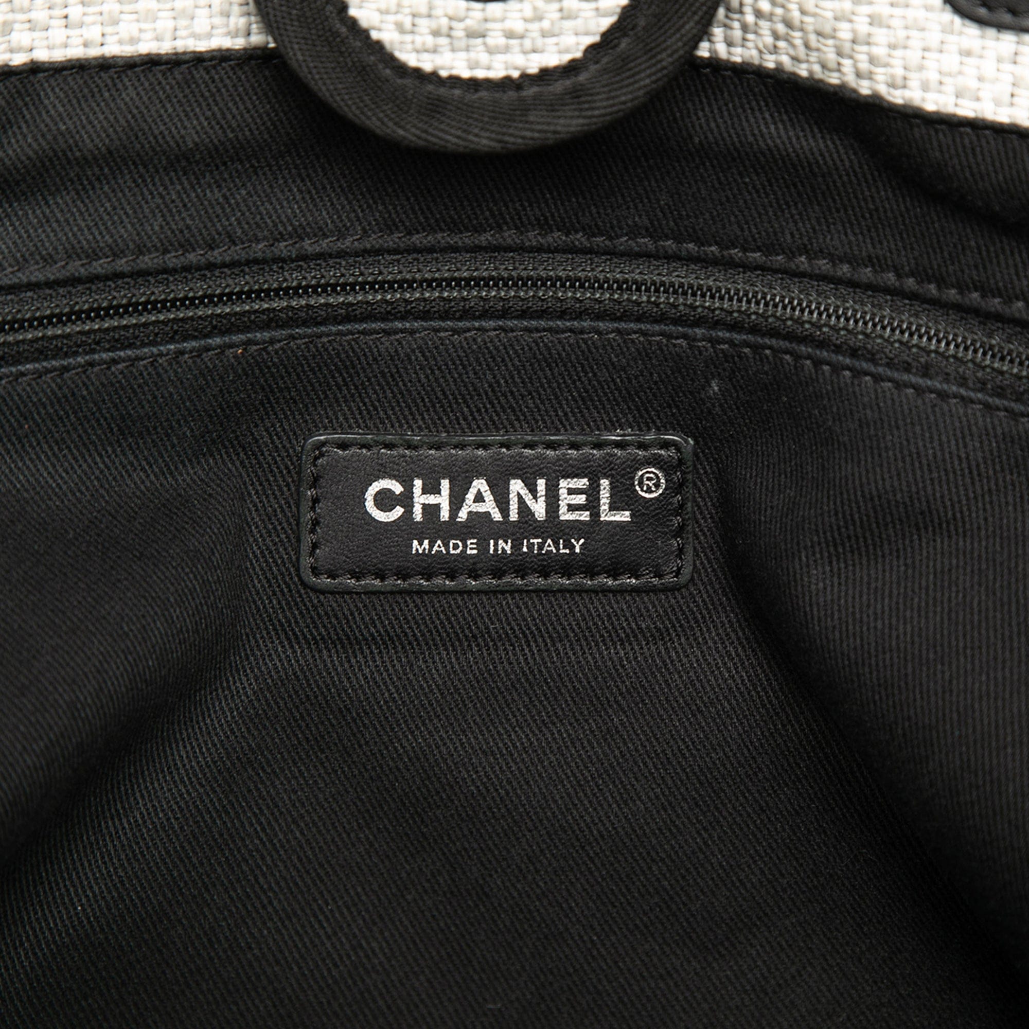Chanel Small Canvas Deauville Tote