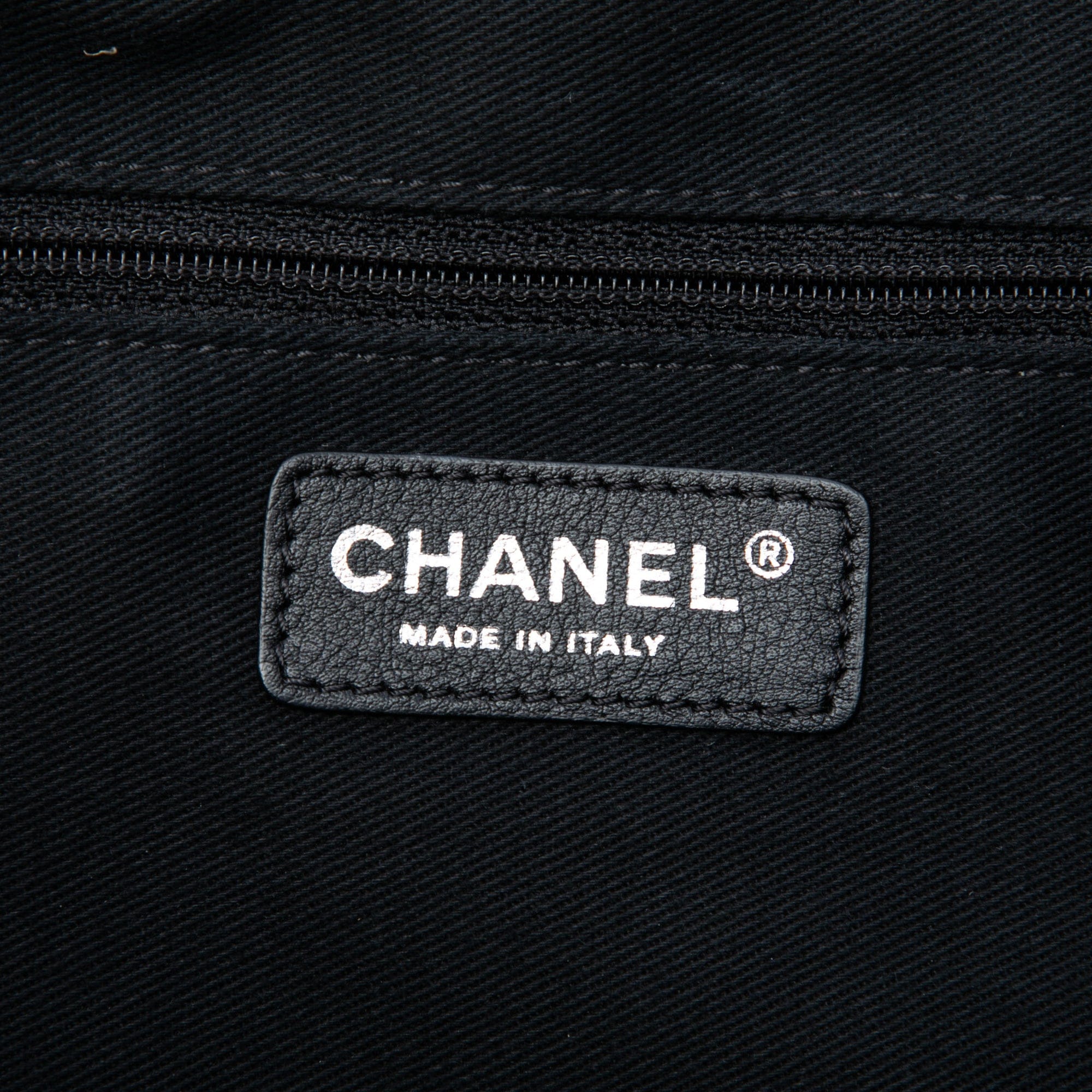 Chanel CC Quilted Patent Timeless Soft Tote