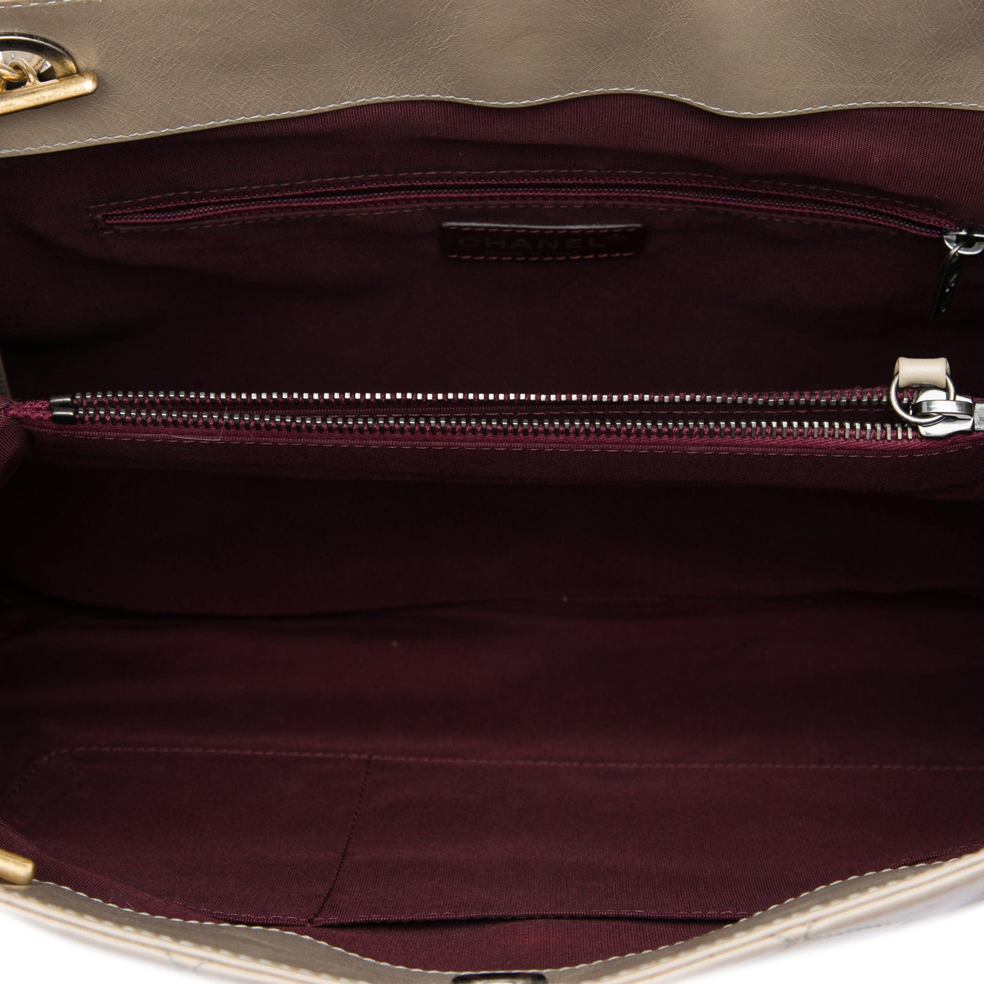 Chanel Quilted Glazed Calfskin Daily Walk Tote
