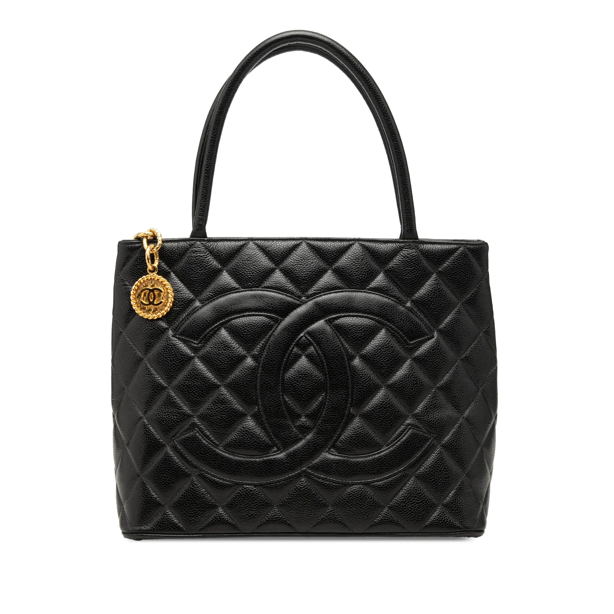Chanel Caviar Medallion Tote