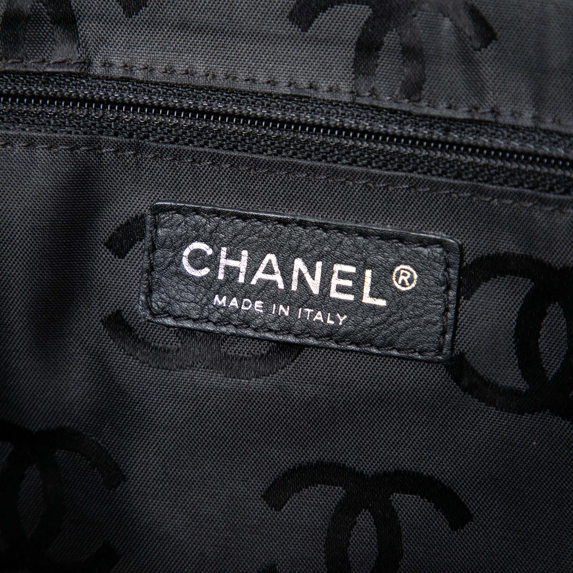 Chanel Pony Hair and Patent Mademoiselle Turnlock Tote