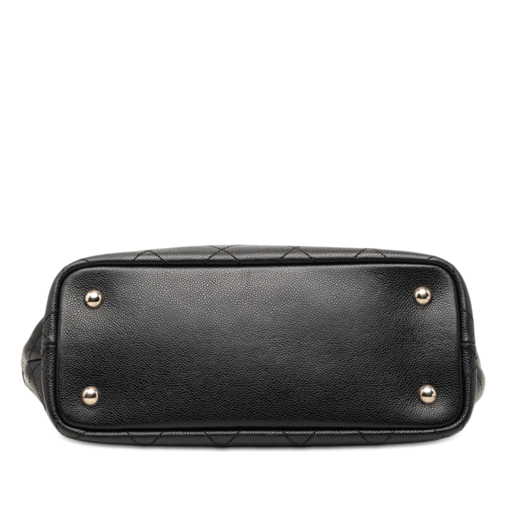 Chanel CC Caviar Wild Stitch On the Road Tote