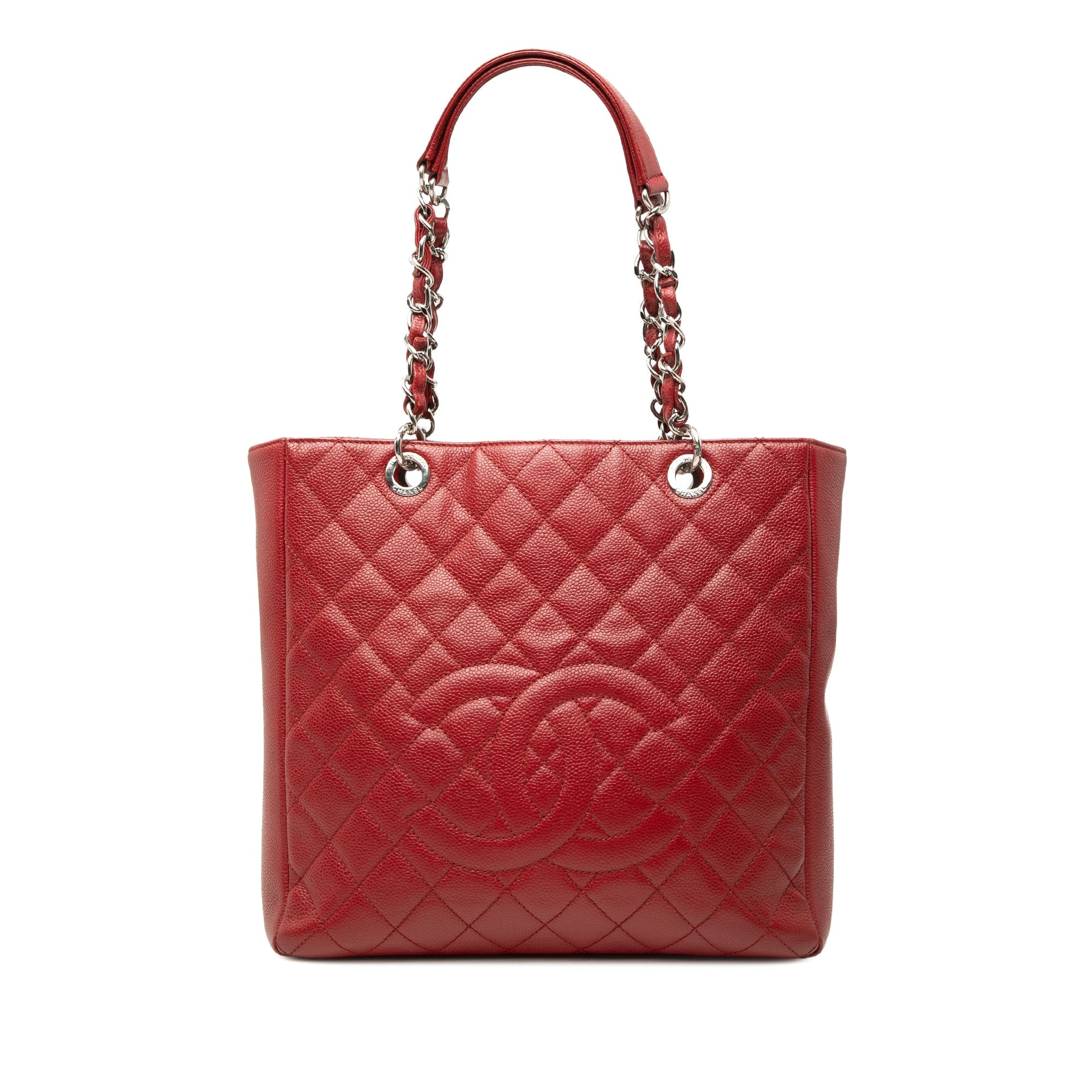 Chanel Caviar Vertical Grand Shopping Tote