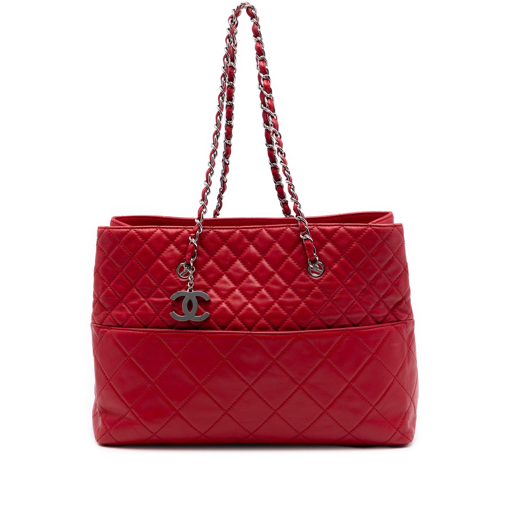 Chanel Large Quilted Calfskin In The Business Tote