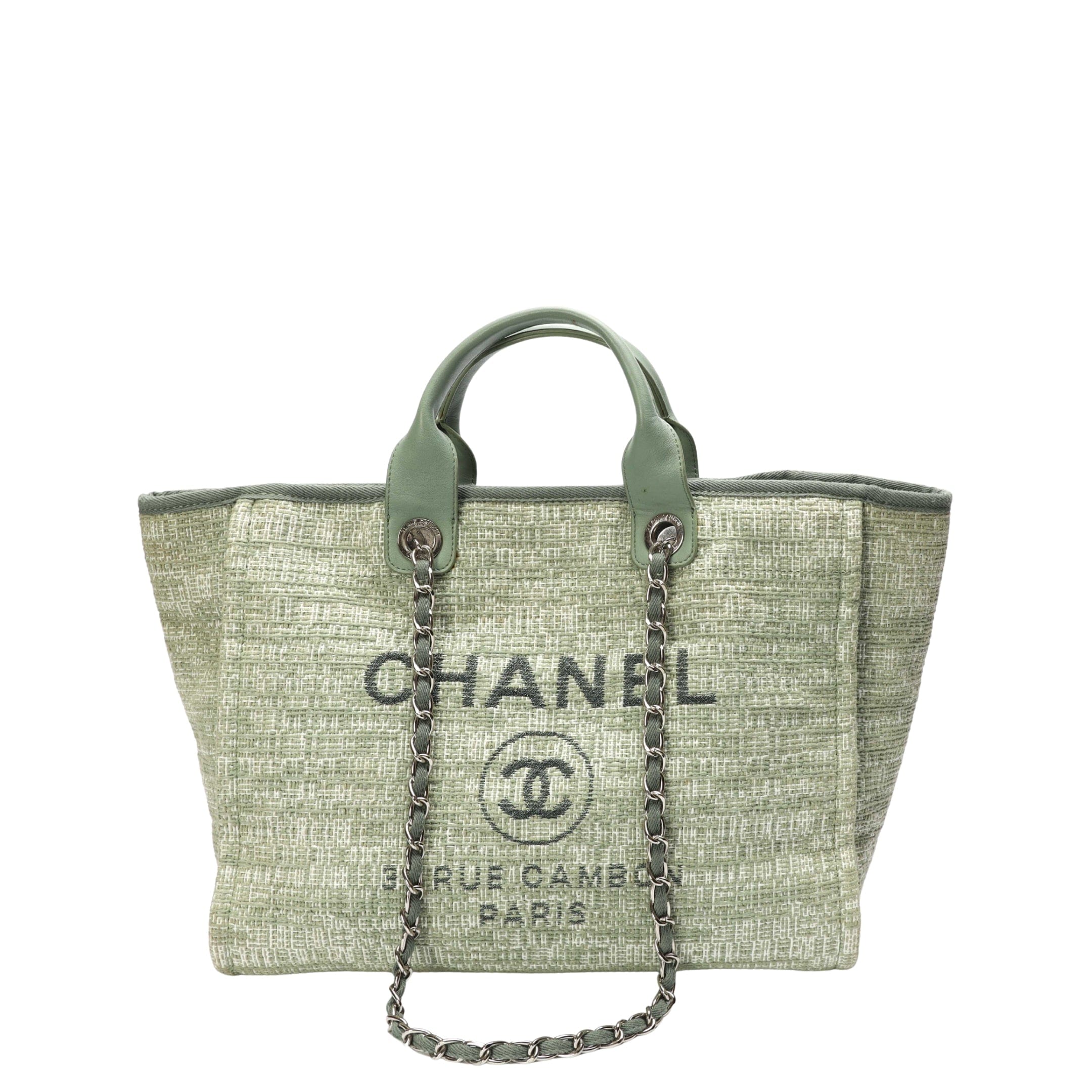 Chanel Deauville Top Handle Tote