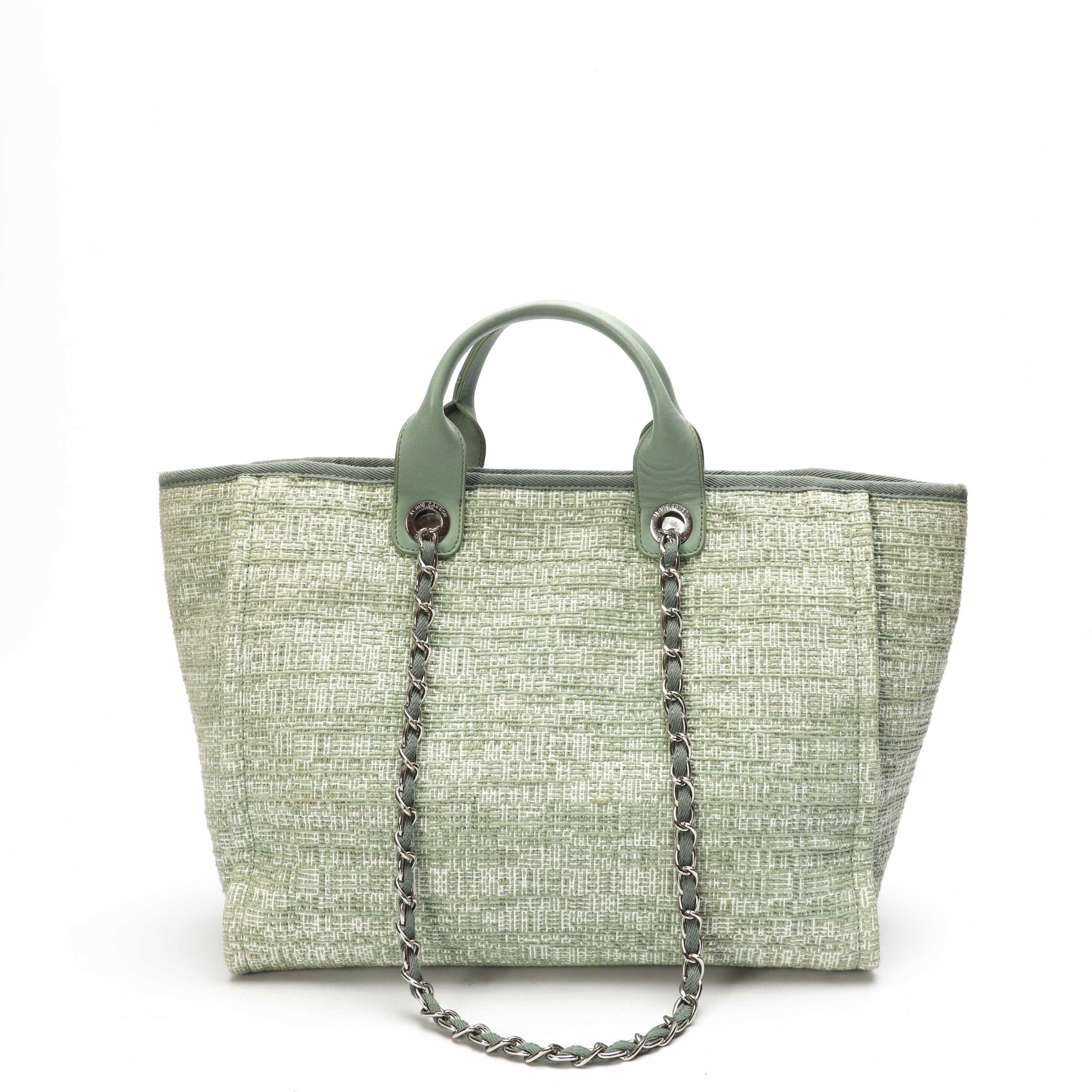 Chanel Deauville Top Handle Tote