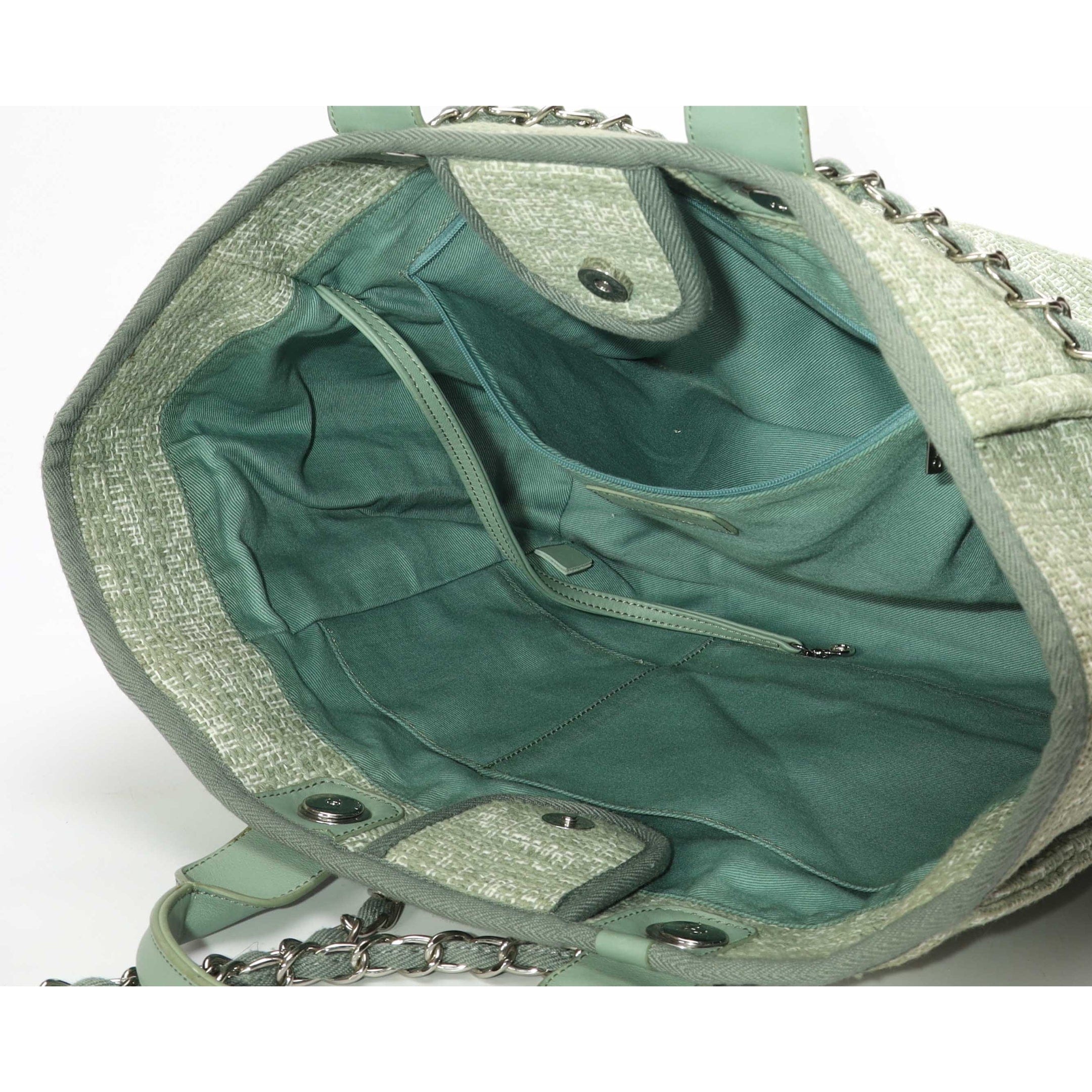 Chanel Deauville Top Handle Tote