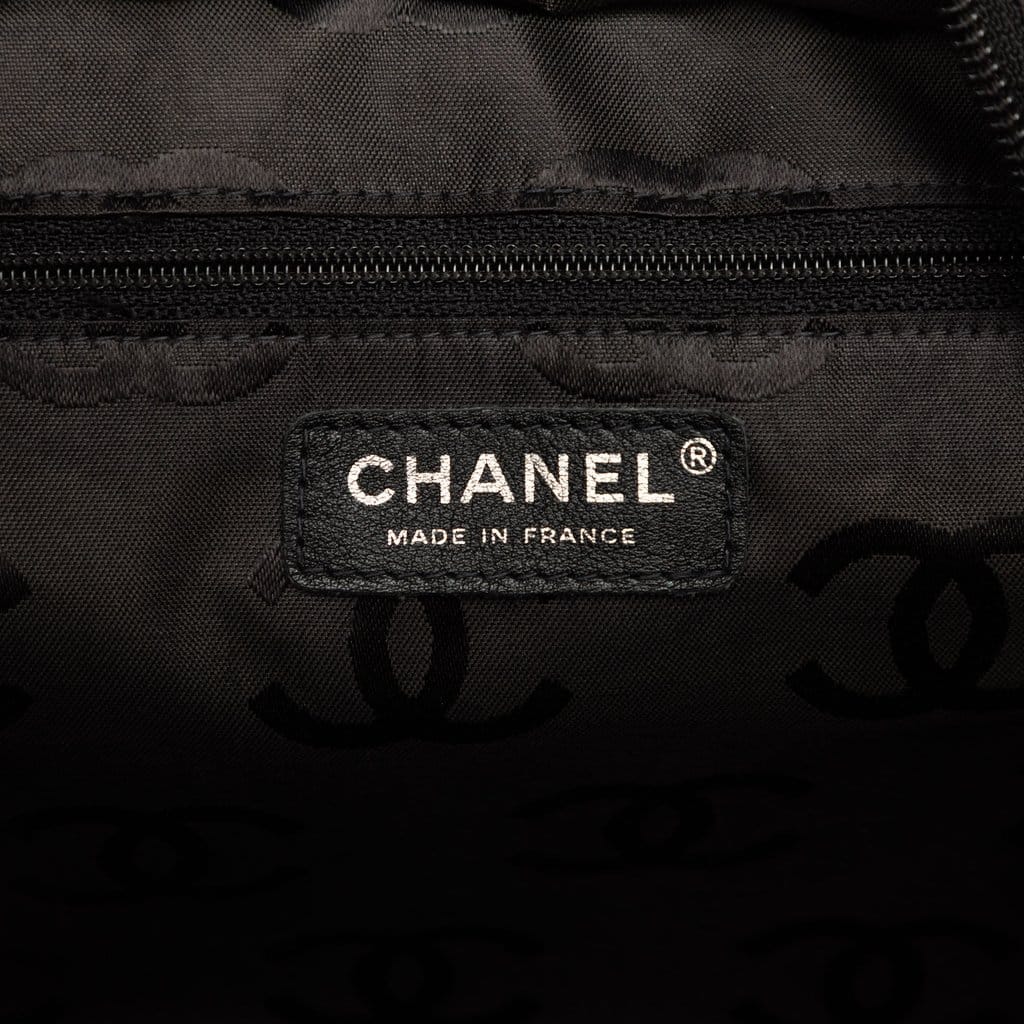 Chanel Large Quilted Lambskin Cambon Ligne Tote