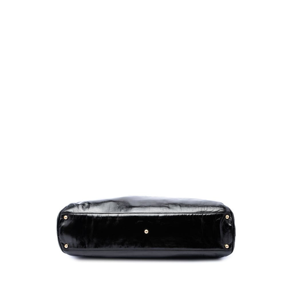 Chanel Crinkled Patent Rodeo Drive Tote