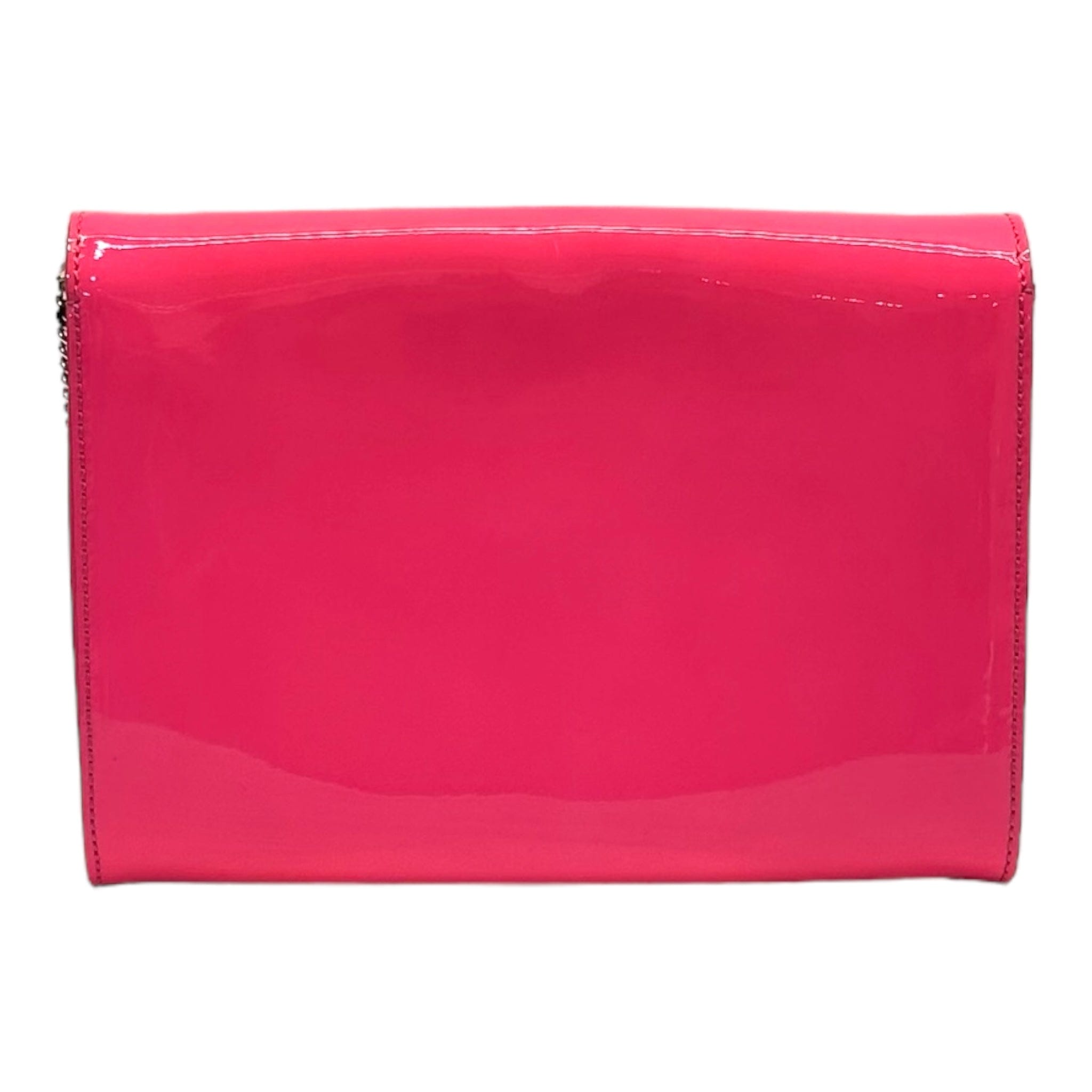 Versace Patent Palazzo Medusa Chain Evening Bag