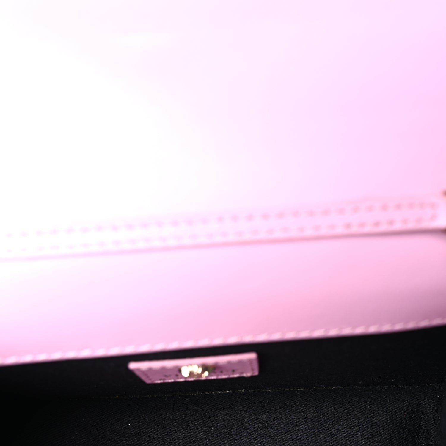 Versace Smooth Calfskin Palazzo Chain Evening Bag Pink