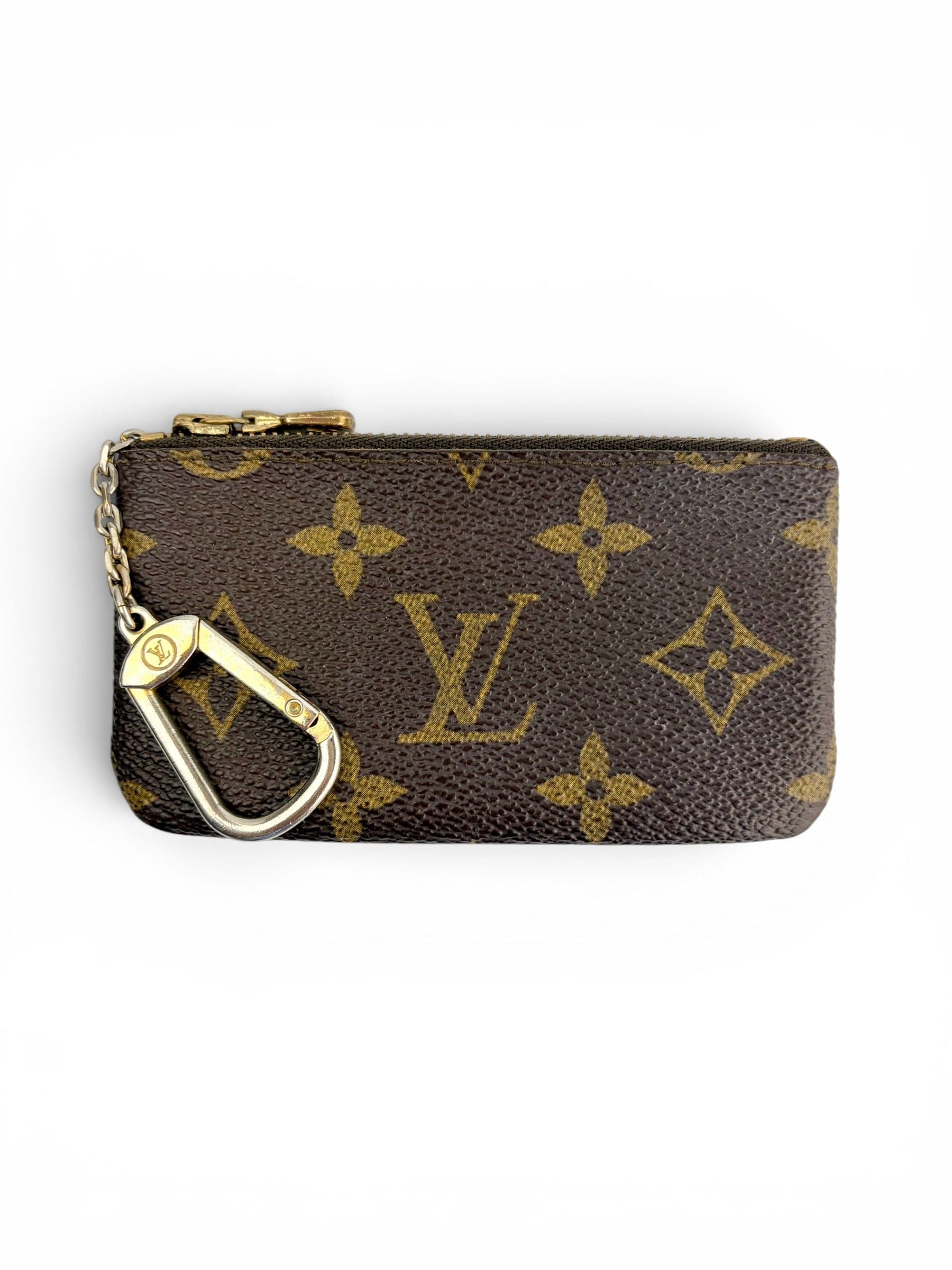 Louis Vuitton Vintage Monogram Zip Key Pouch
